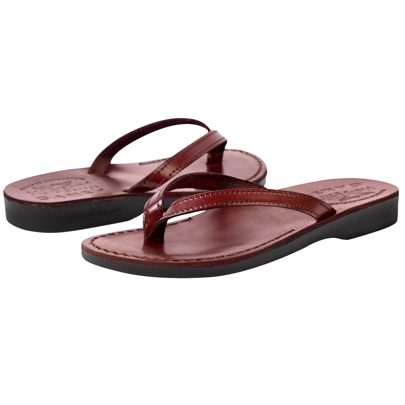 Holy Land Market Men/Women Biblical Jesus Leather Sandals/Slides From Jerusalem (Jericho Style)、mySite、topwebapps