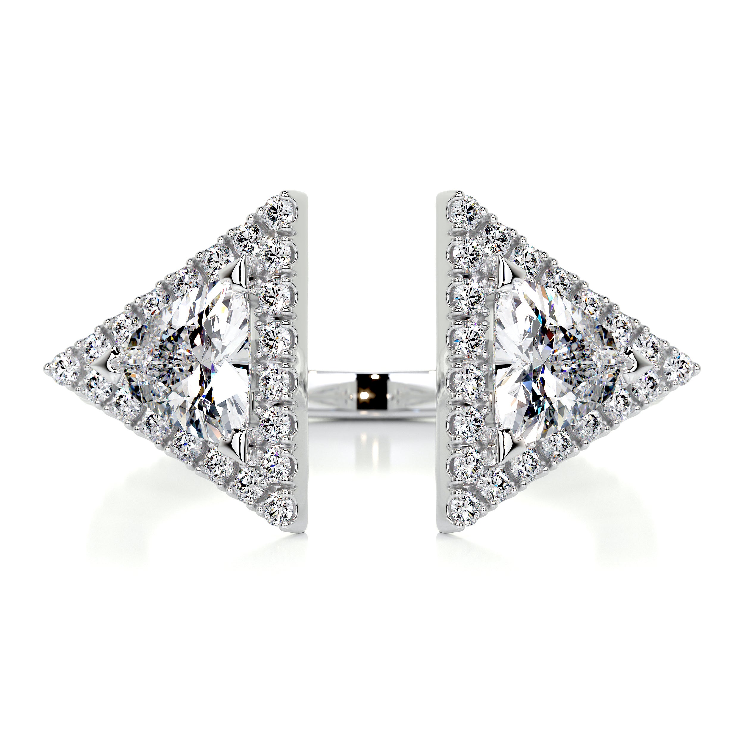 Olivia Fashion Diamond Ring (1 carat) -18K White Gold、mySite、hinf8tx79