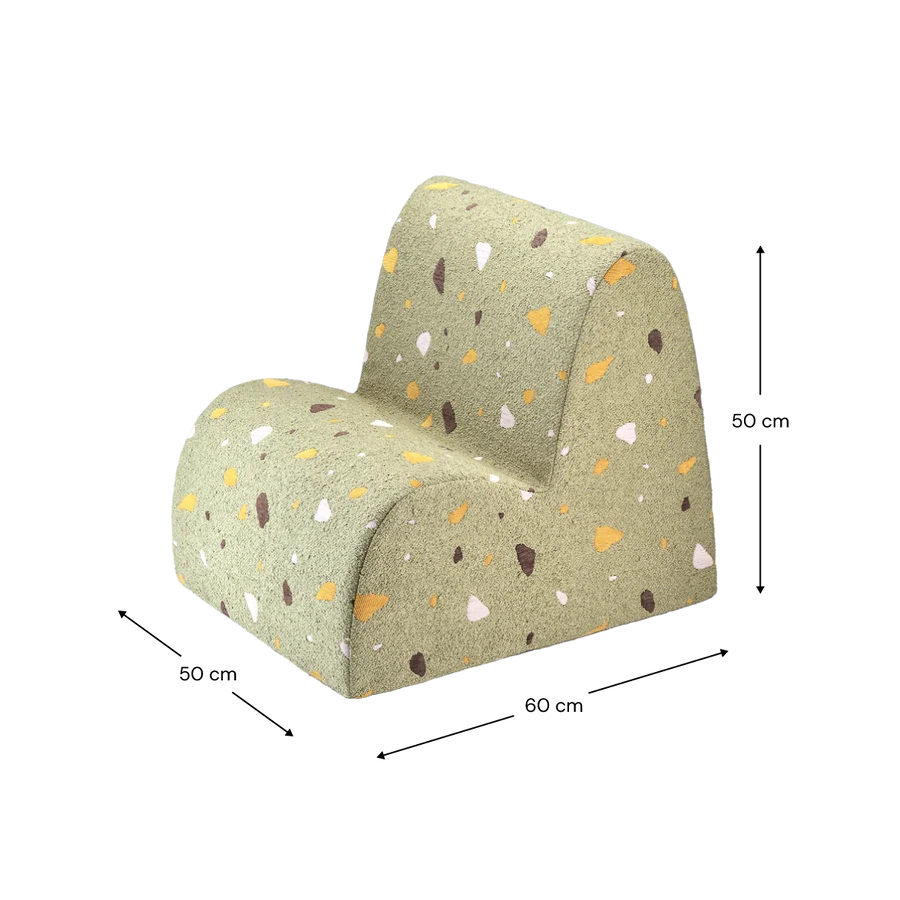 Wigiwama Terrazzo Moss Cloud Chair、mySite、gigharbornorthrealestate
