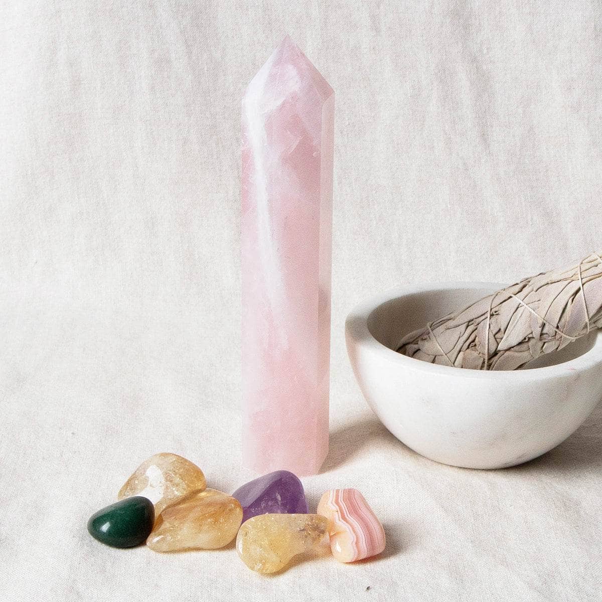 Rose Quartz Obelisk - 6 inch、mySite、hinf8tx79