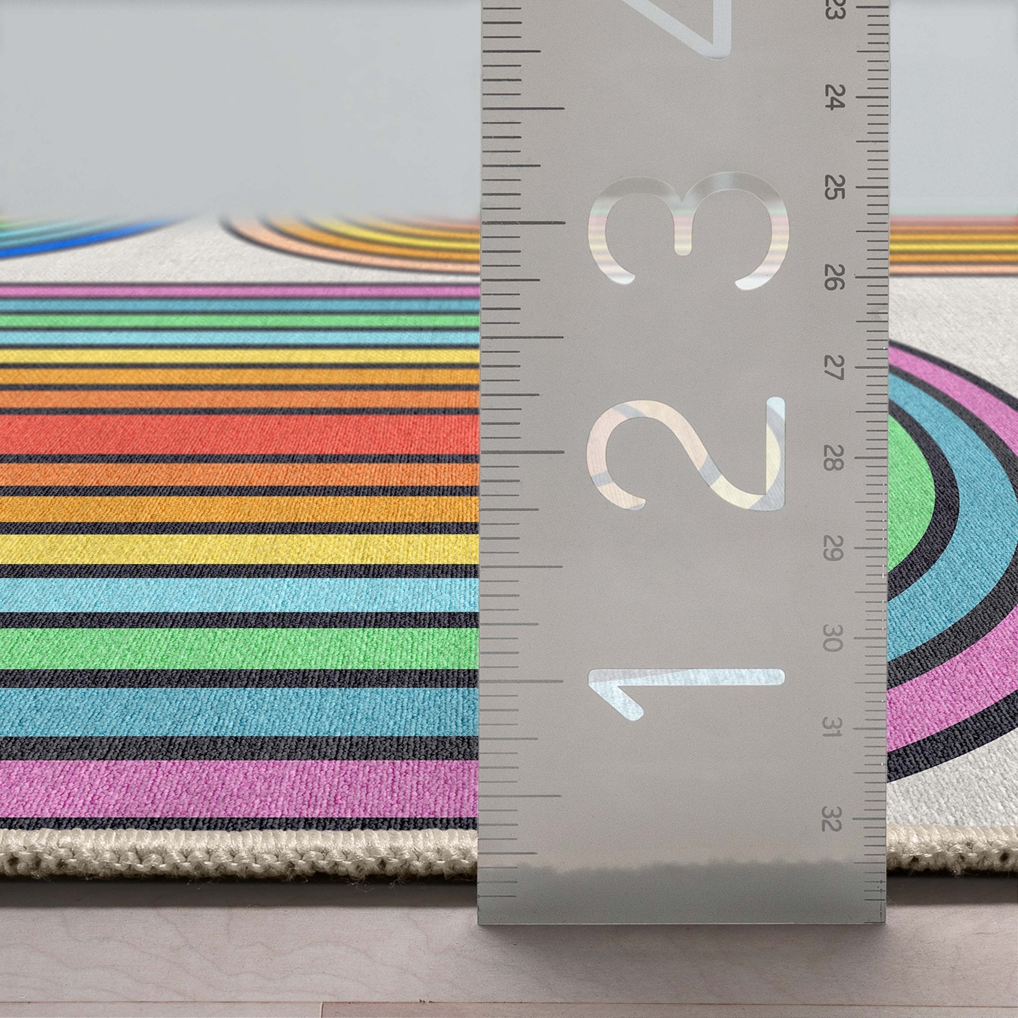 Crayola Modern Arches Geometric Bright Multi Area Rug By Well Woven、mySite、gigharbornorthrealestate