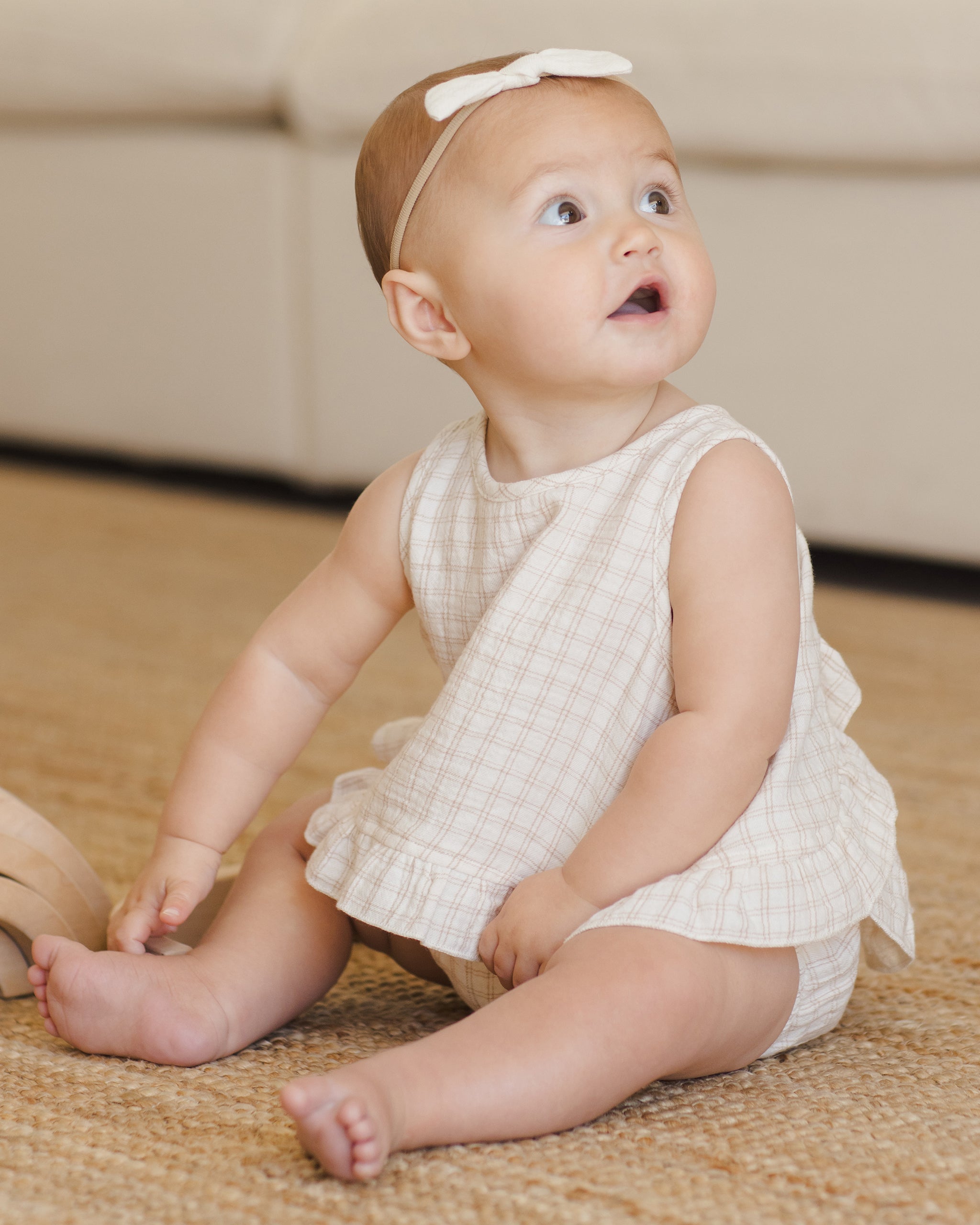  Ruffled Tulip Top + Bloomer Set || Oat Check、mySite、layawaytickets