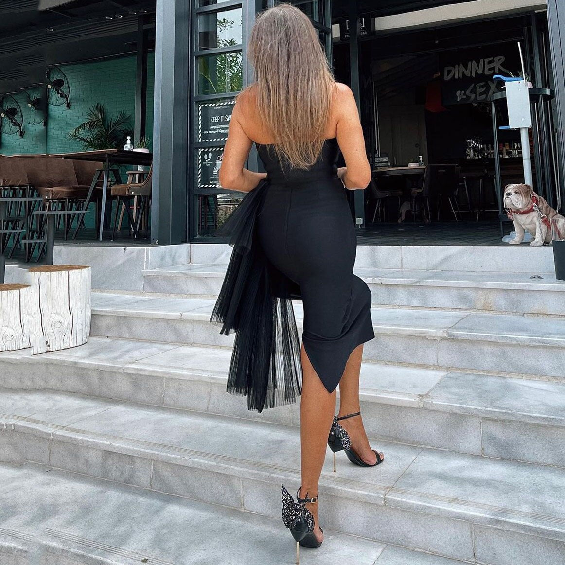  Black Violet Dress、mySite、merchandisen