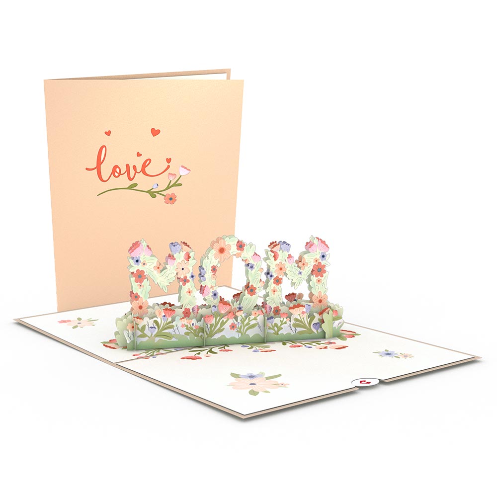 Floral Mom Pop-Up Card、mySite、solidvoid