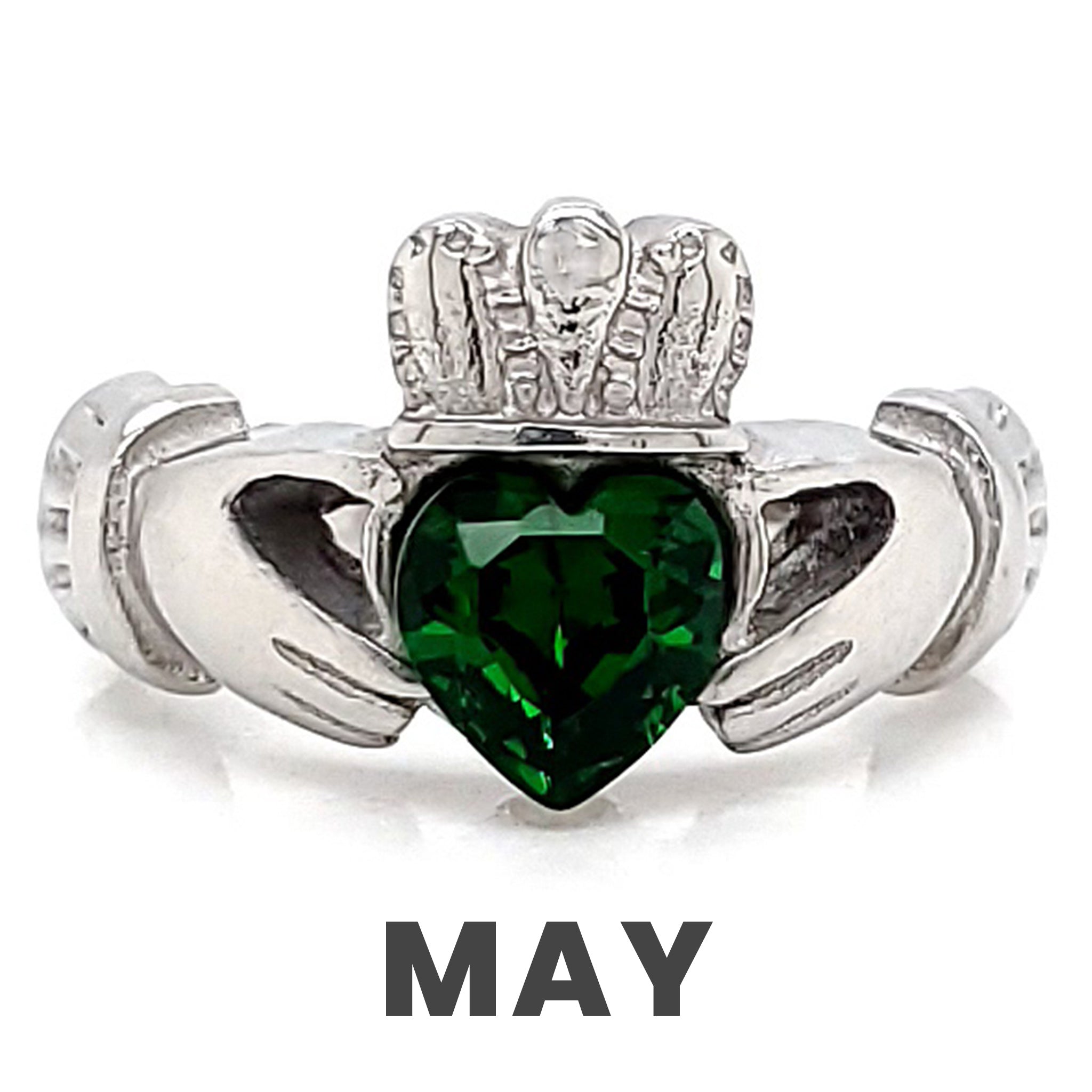 Claddagh Love, Loyalty, & Friendship Birthstone Ring / FBS0001、mySite、dreamappss