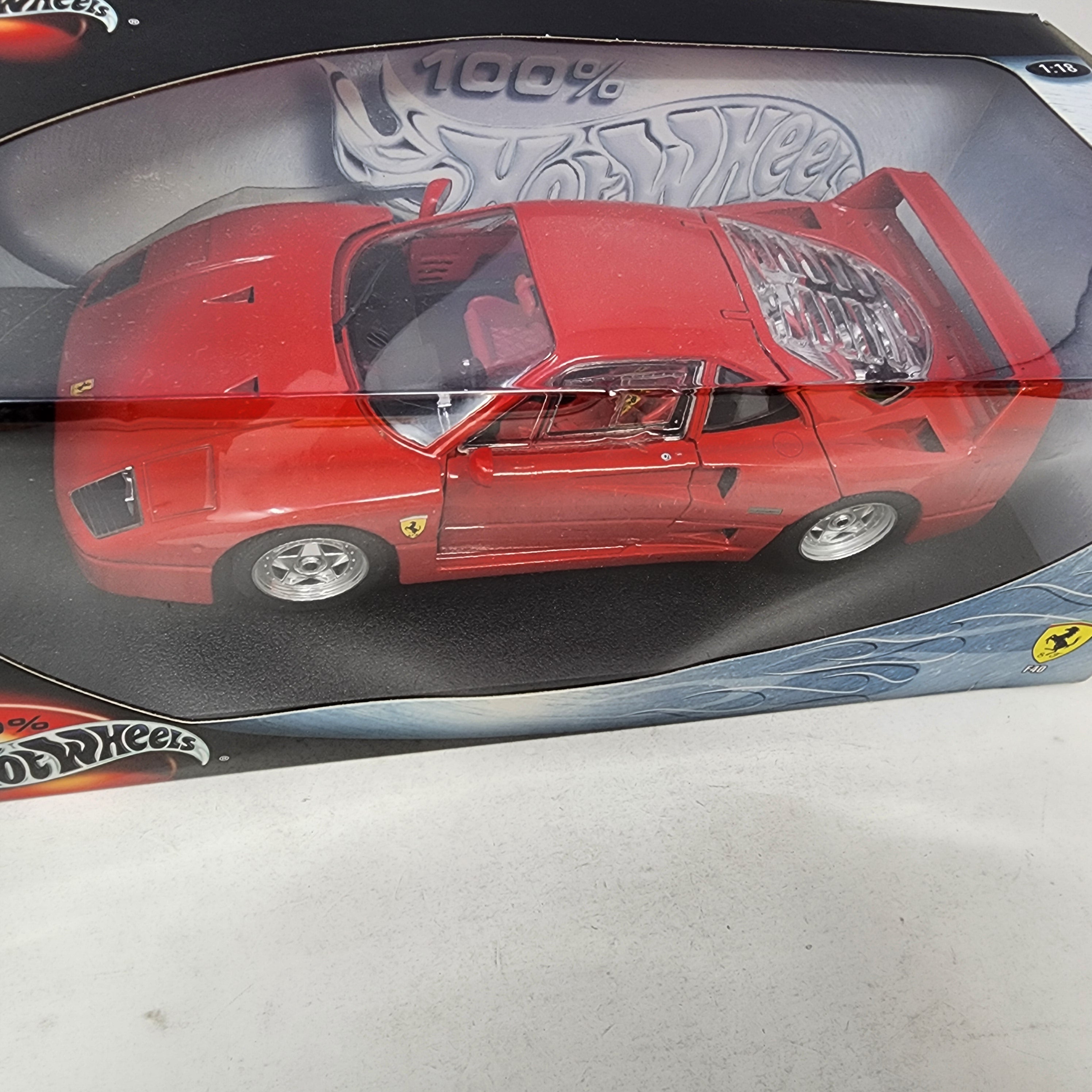 Ferrari F40 * 100% Hot Wheels 1/18 Scale、mySite、hgirdovlk