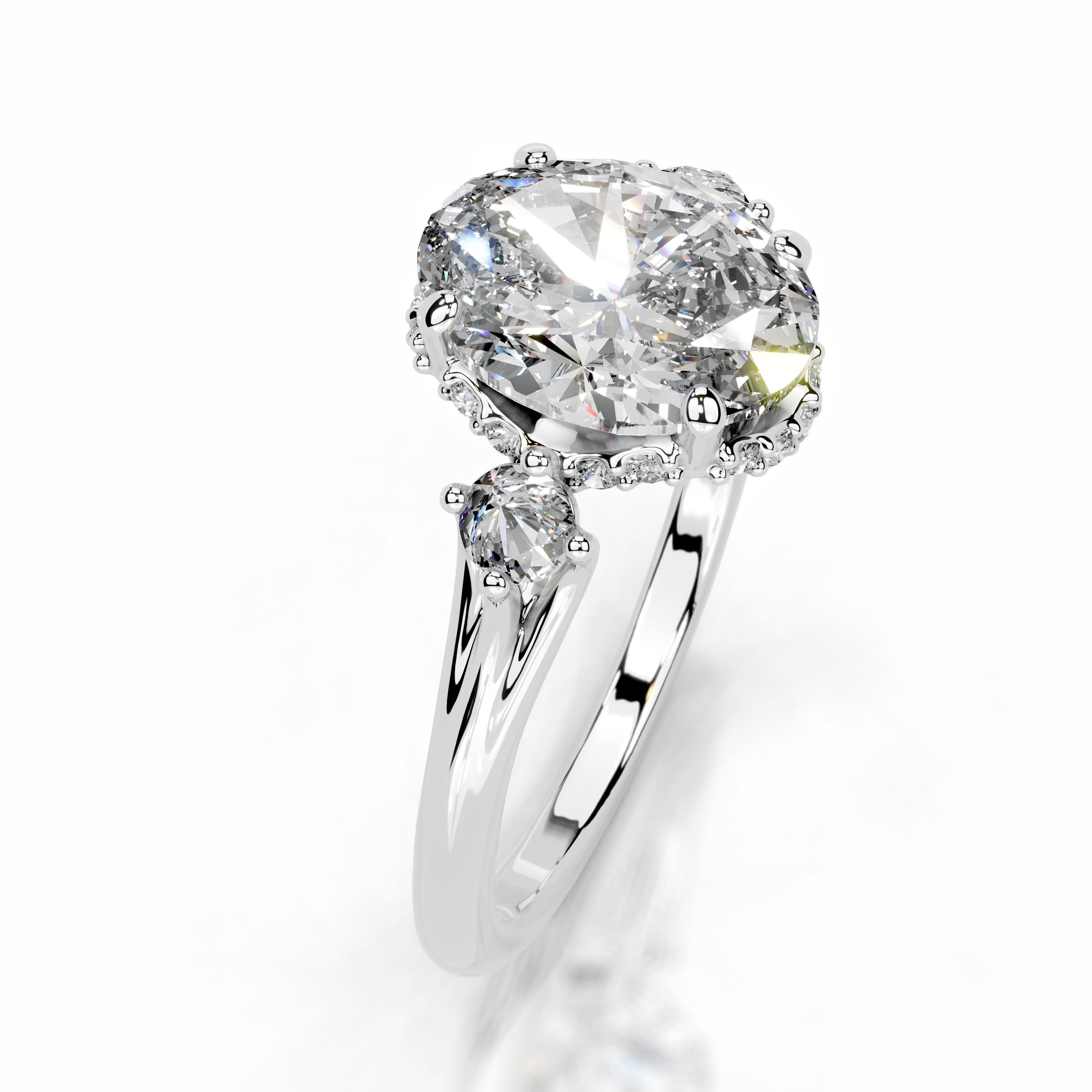 Antonia Diamond Engagement Ring - 14 White Gold、mySite、hinf8tx79