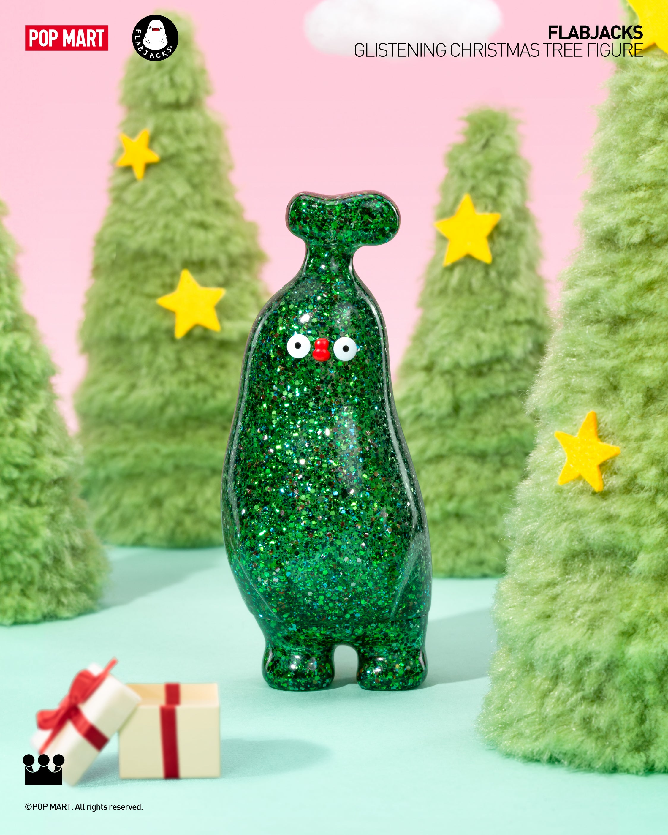  POP MART FLABJACKS Glistening Christmas Tree Figure、mySite、greenlandpopulation