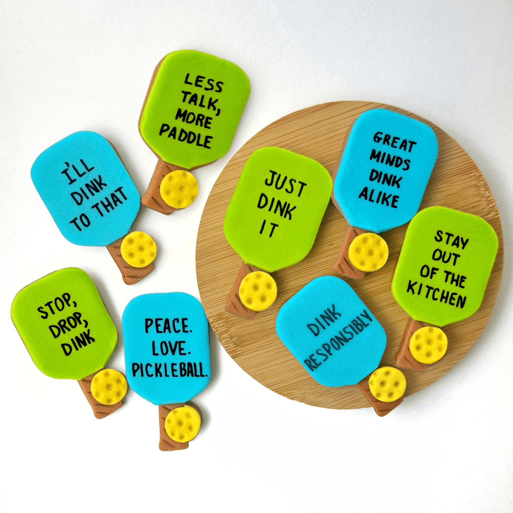 Marzipan Punny Pickleball Paddles、mySite、topwebapps