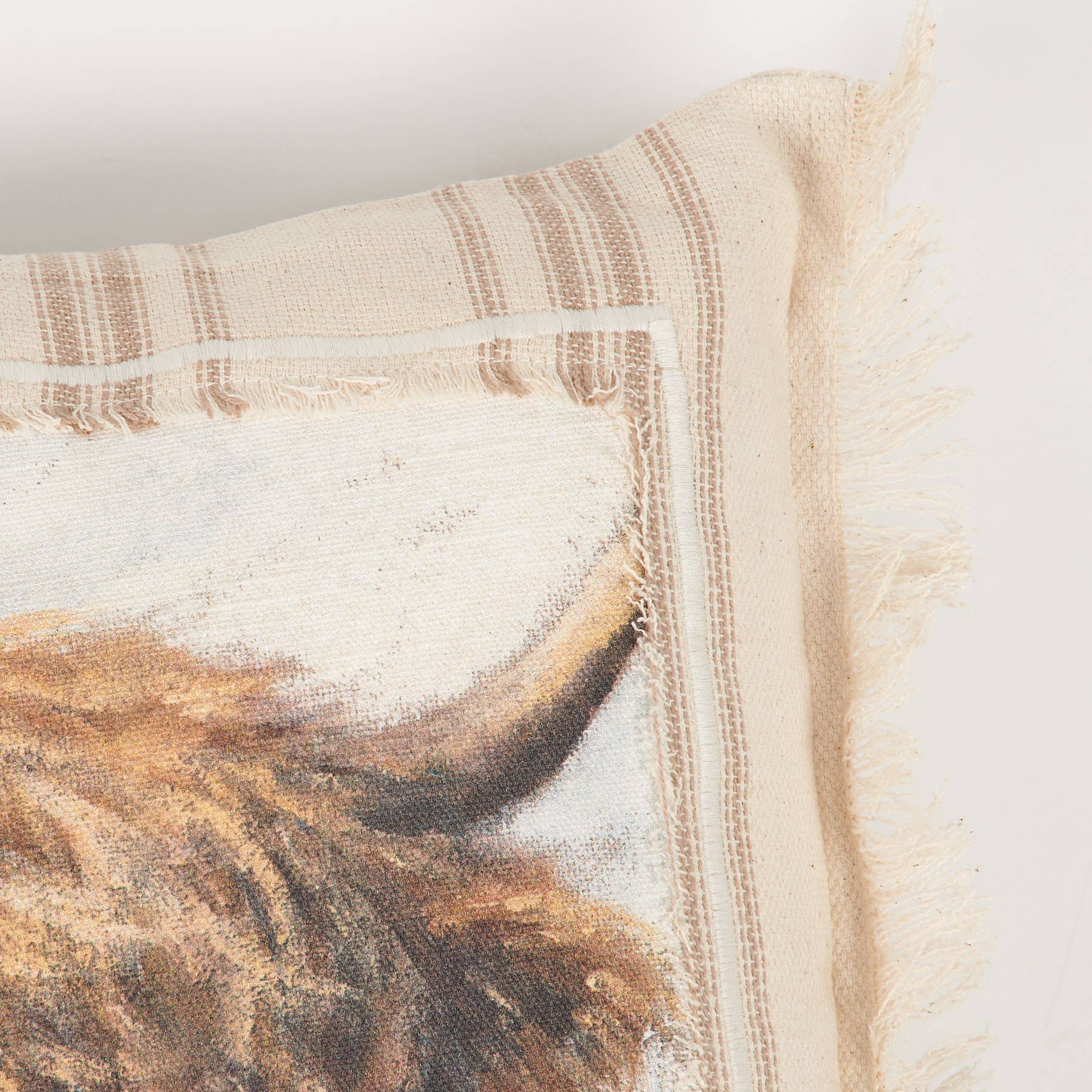 Highland Cow Pillow-Primitives by Kathy、mySite、g9winljtr
