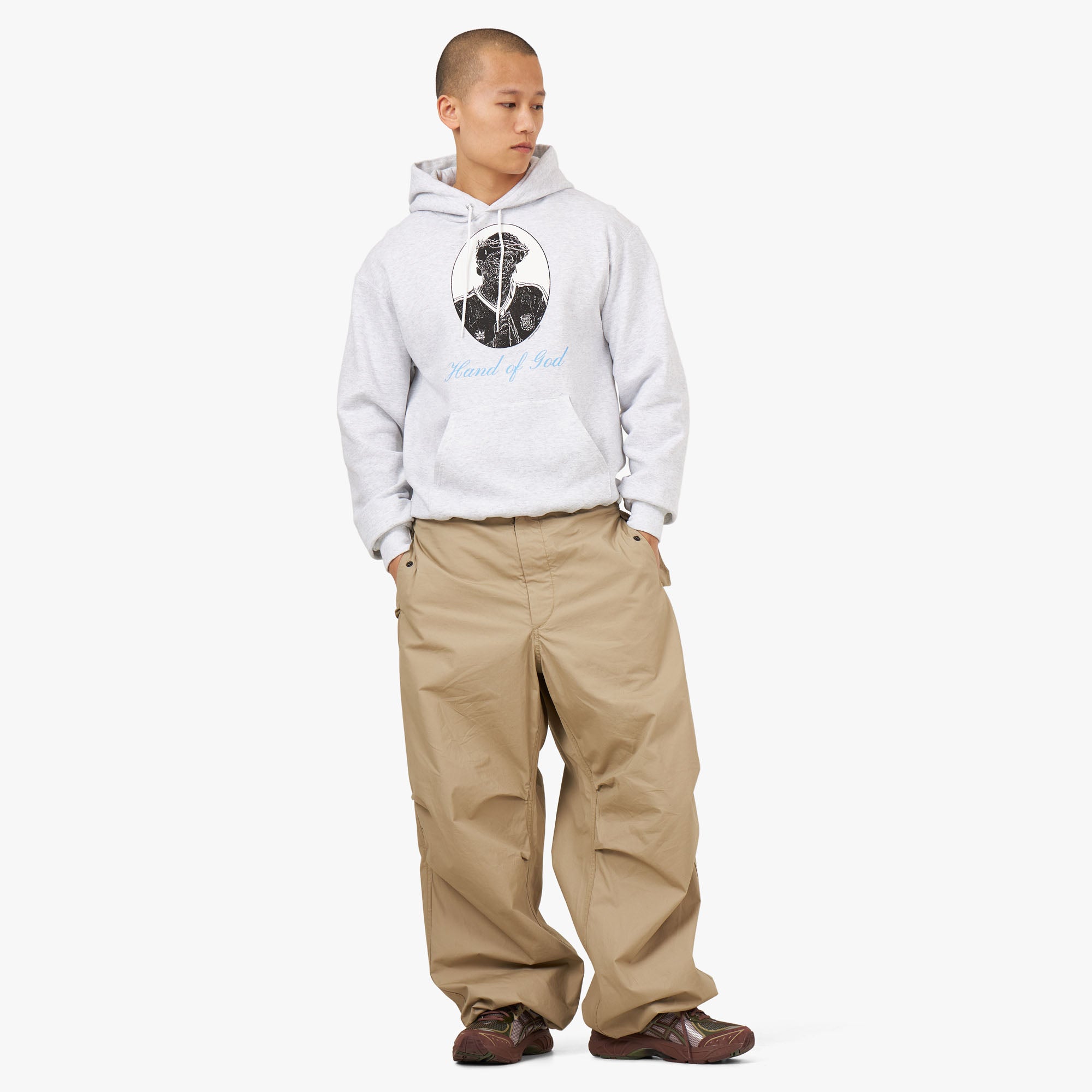  Full Court Press Maradona Hoodie / Gray、mySite、merchandisen