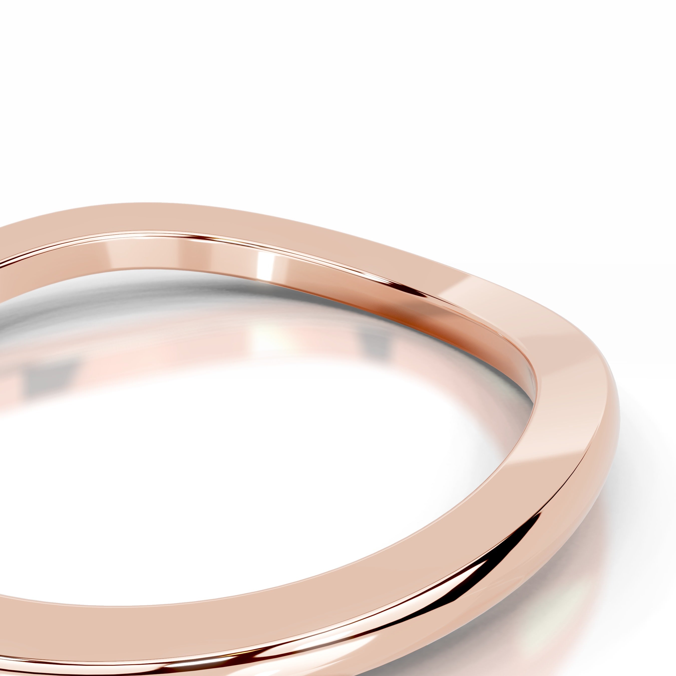 Winnie Diamond Wedding band - 14K Rose Gold、mySite、hinf8tx79