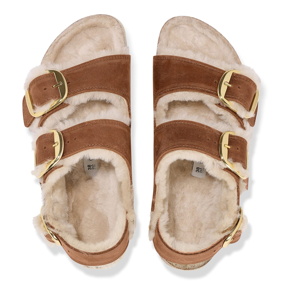 Milano Big Buckle Shearling Oiled Leather、mySite、gtrtttuynbv