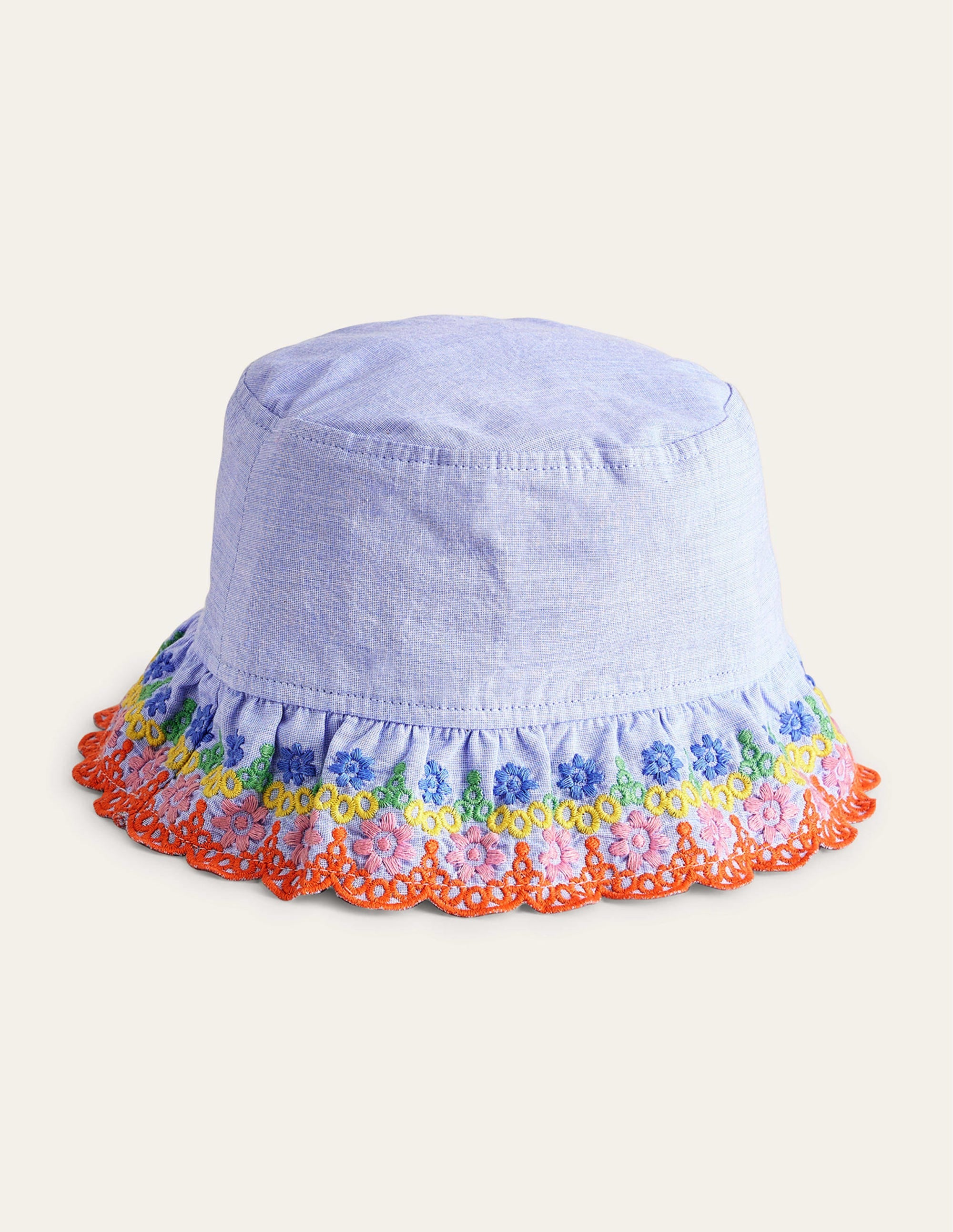  Broderie Bucket Hat-Chambray Blue、mySite、ashleygrahame