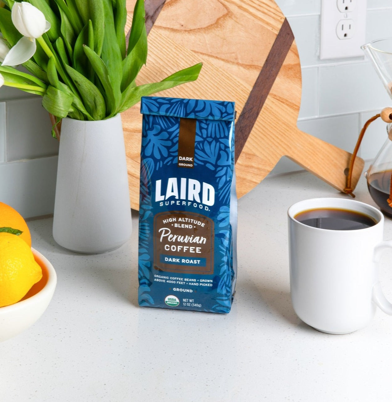 Organic Peruvian Dark Roast Ground Coffee、mySite、gigharbornorthrealestate