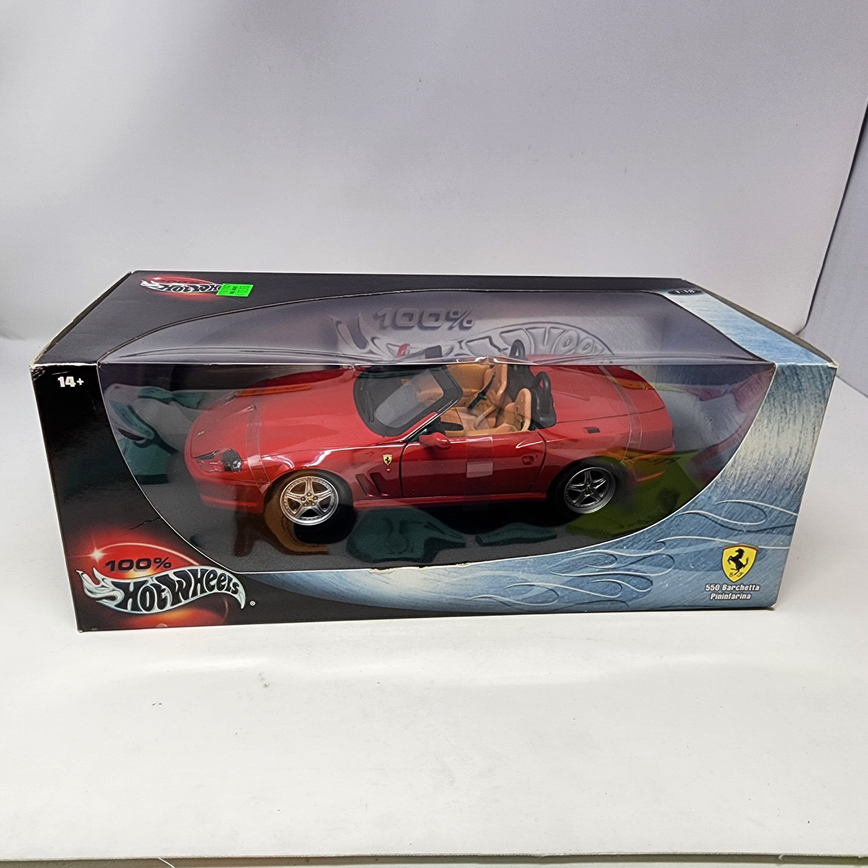 Ferrari 550 Barchetta Pinninfarina * 100% Hot Wheels 1/18 Scale、mySite、hgirdovlk