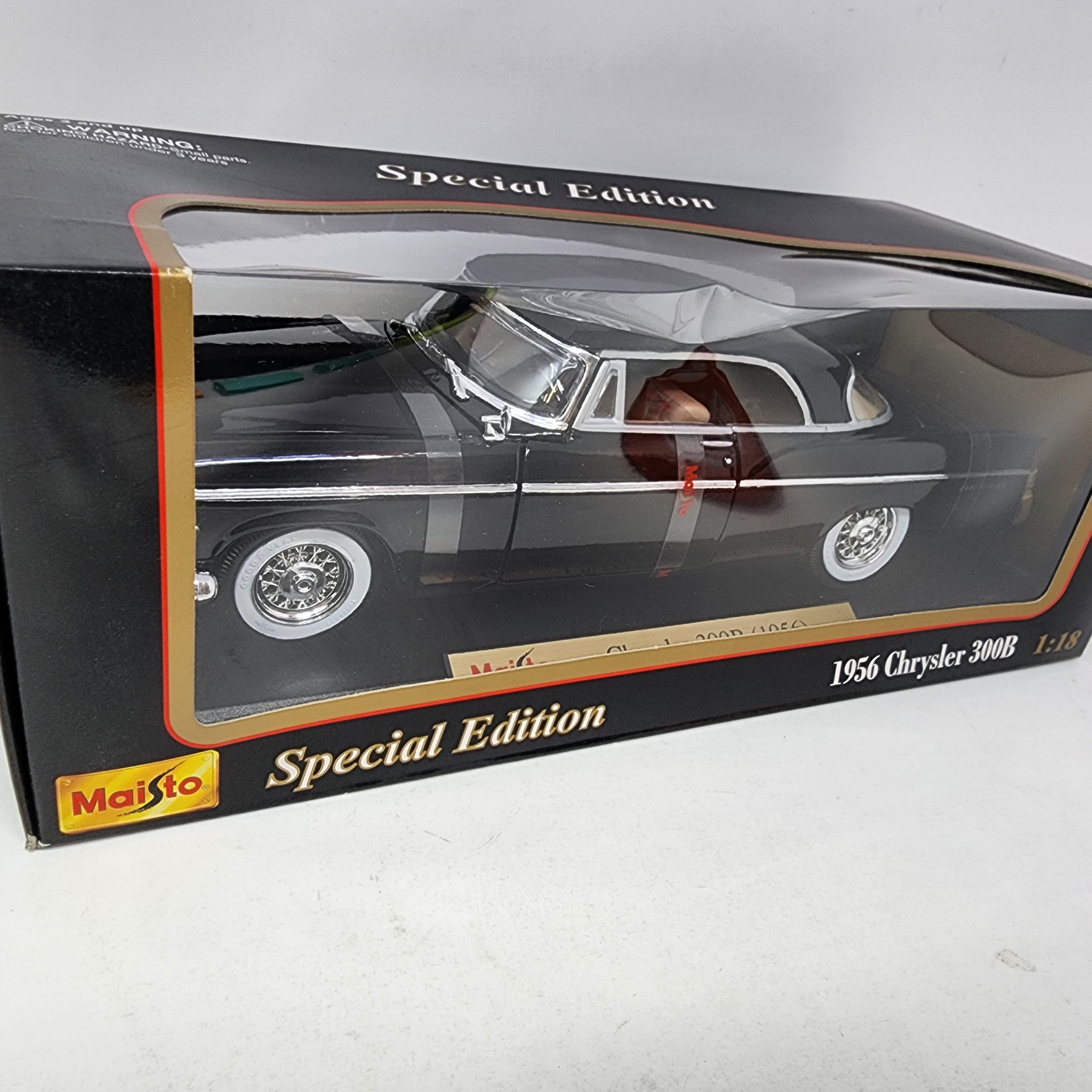 1956 Chrysler 300B * Black * Maisto Premiere Edition 1/18 Scale、mySite、hgirdovlk