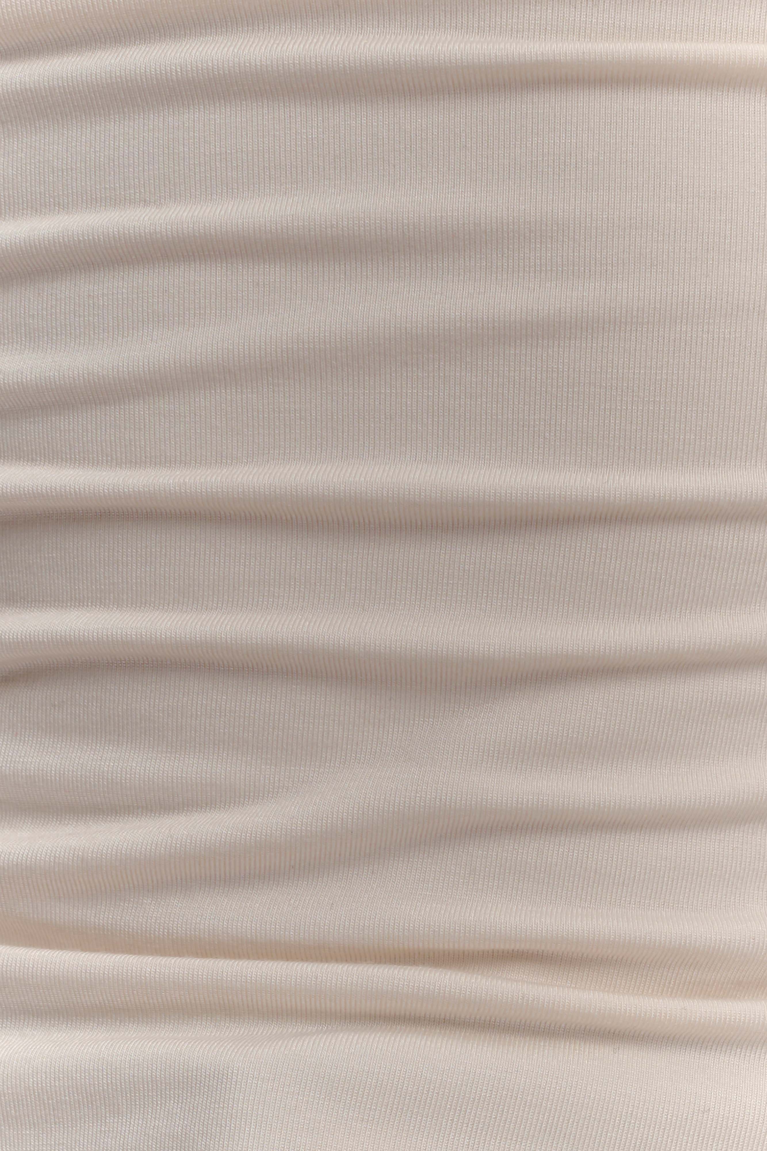 Ember Modal Long Sleeve High Neck Top - Ivory、mySite、solidvoid