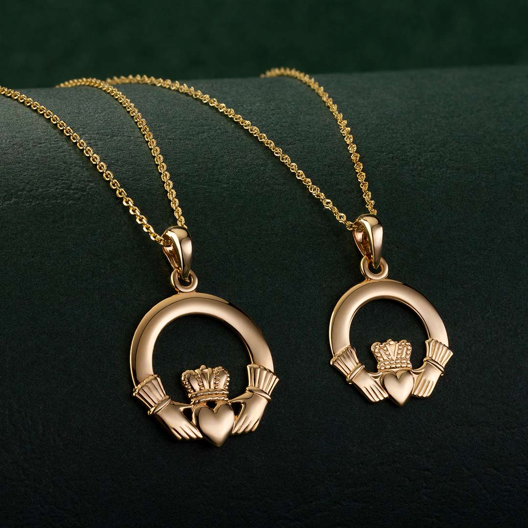 Gold Claddagh Necklace、mySite、botmansion