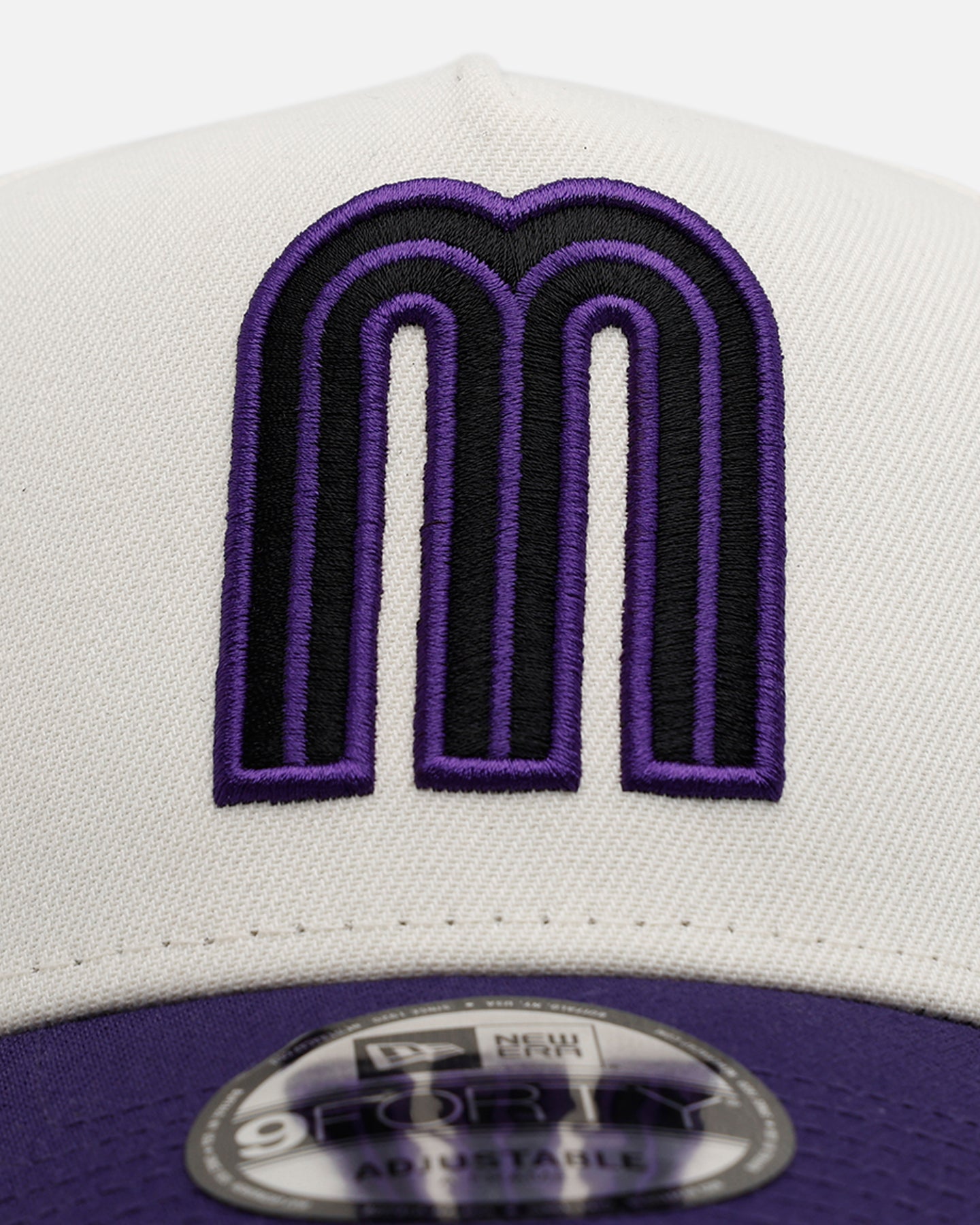 New Era Mexico National Baseball Team 'Purple Haze 2.0' 9FORTY A-Frame Snapback Chrome/Purple、mySite、zt4zffjzw