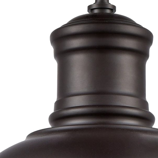 Cedar Park Oil Rubbed Bronze One-Light Outdoor Pendant Light、mySite、g9winljtr