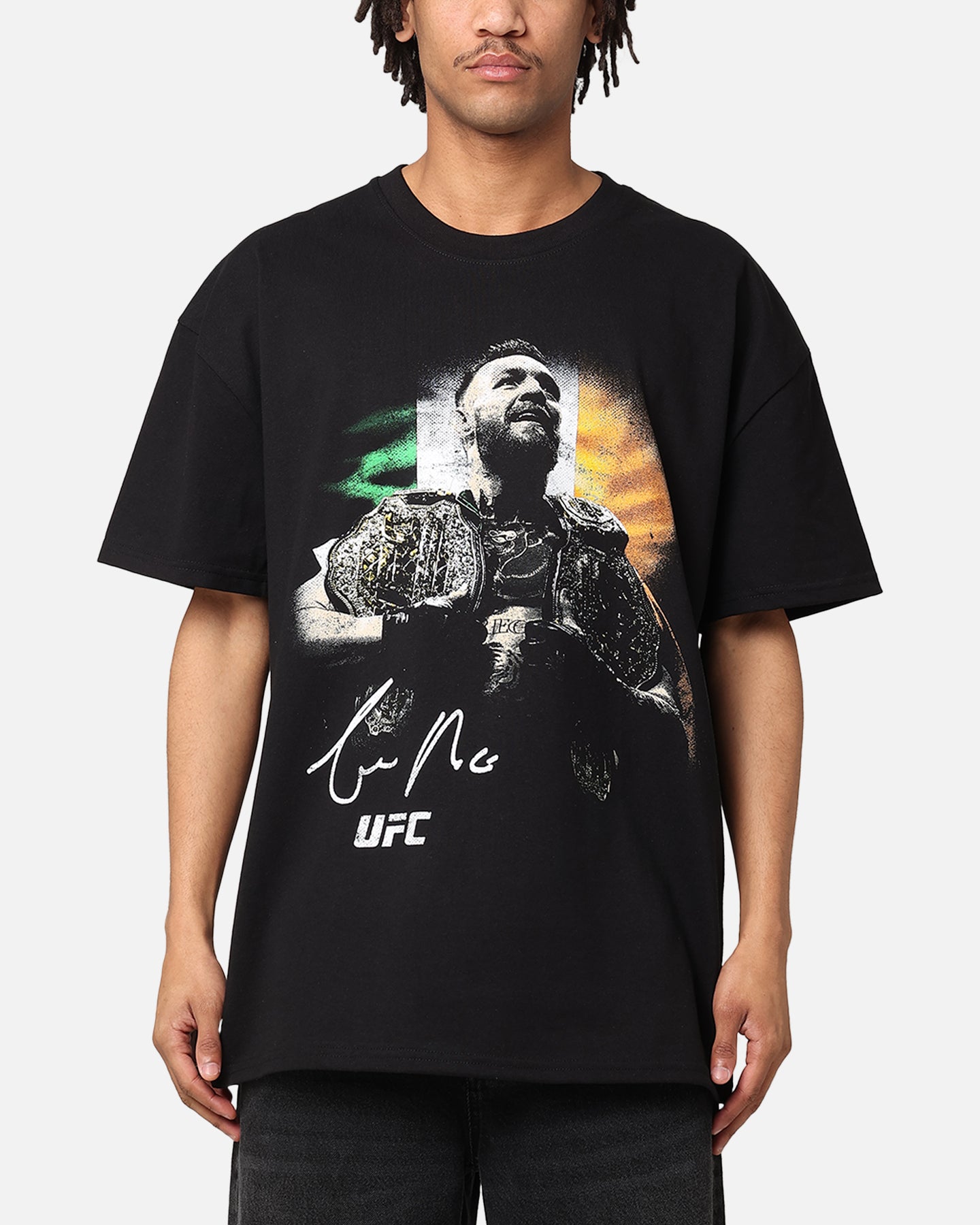 UFC By Culture Kings Conor McGregor Champ Heavy T-Shirt Black、mySite、zt4zffjzw