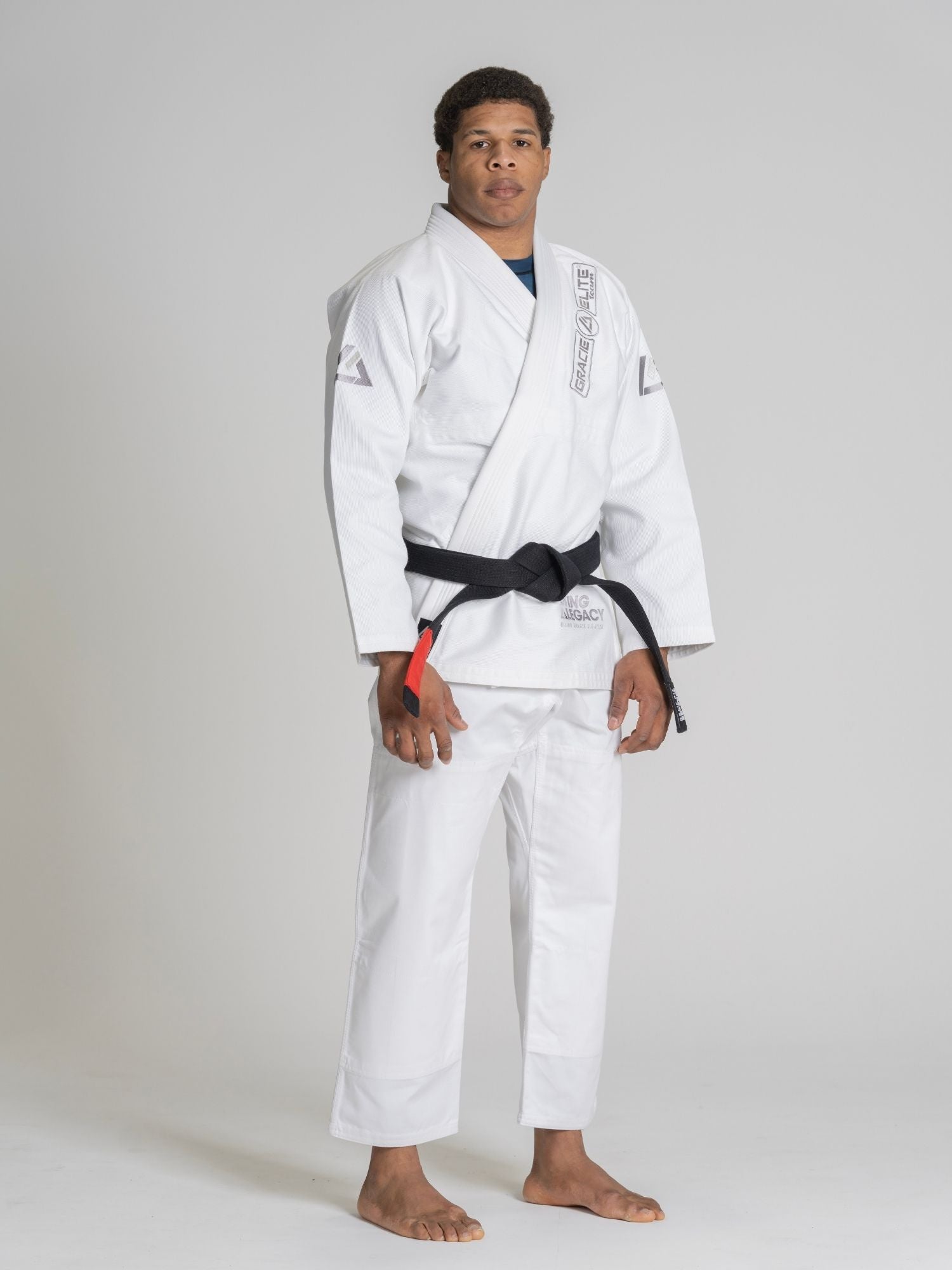 Rilion Gracie Competition BJJ Gi White、mySite、gigharbornorthrealestate