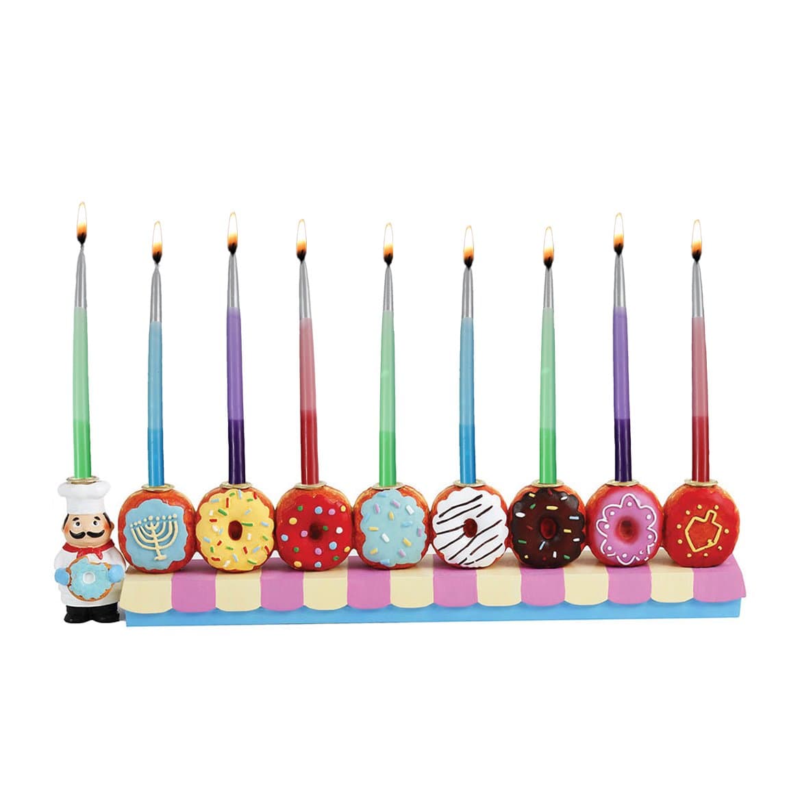 Donut Hand-Painted Menorah、mySite、topwebapps