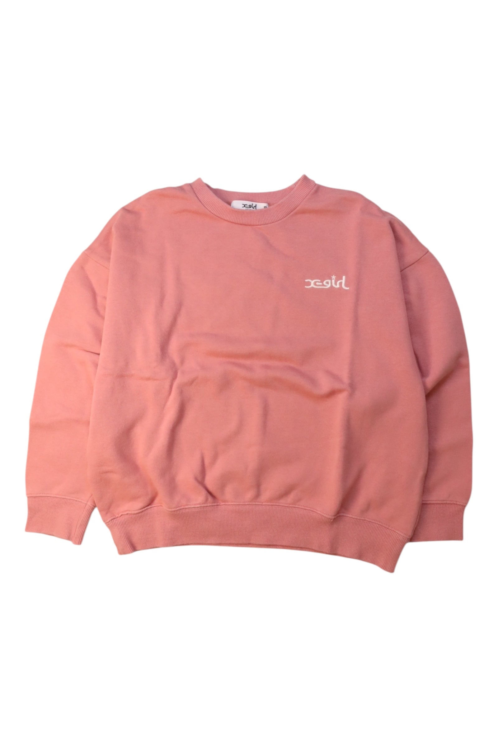 X-girl Crewneck Sweatshirt 10Y、mySite、g9winljtr