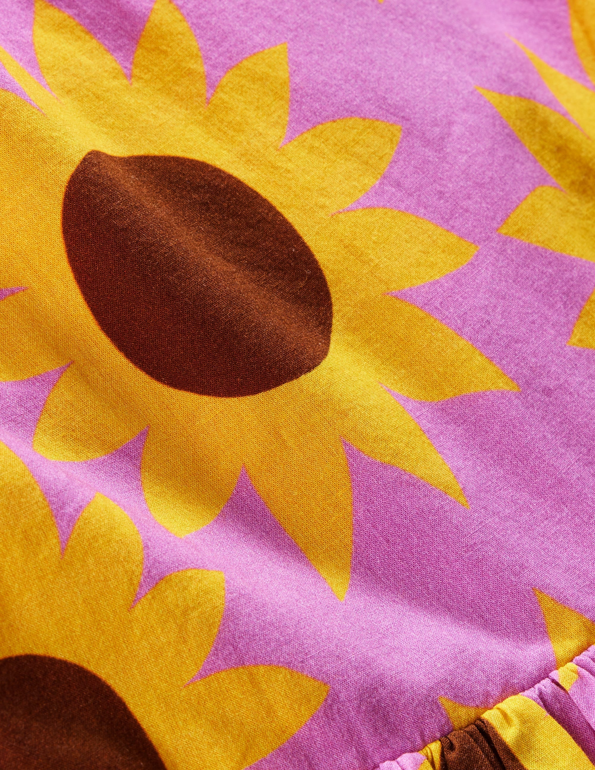  Cross-Back Dress-Pink Sunflower Geo、mySite、ashleygrahame