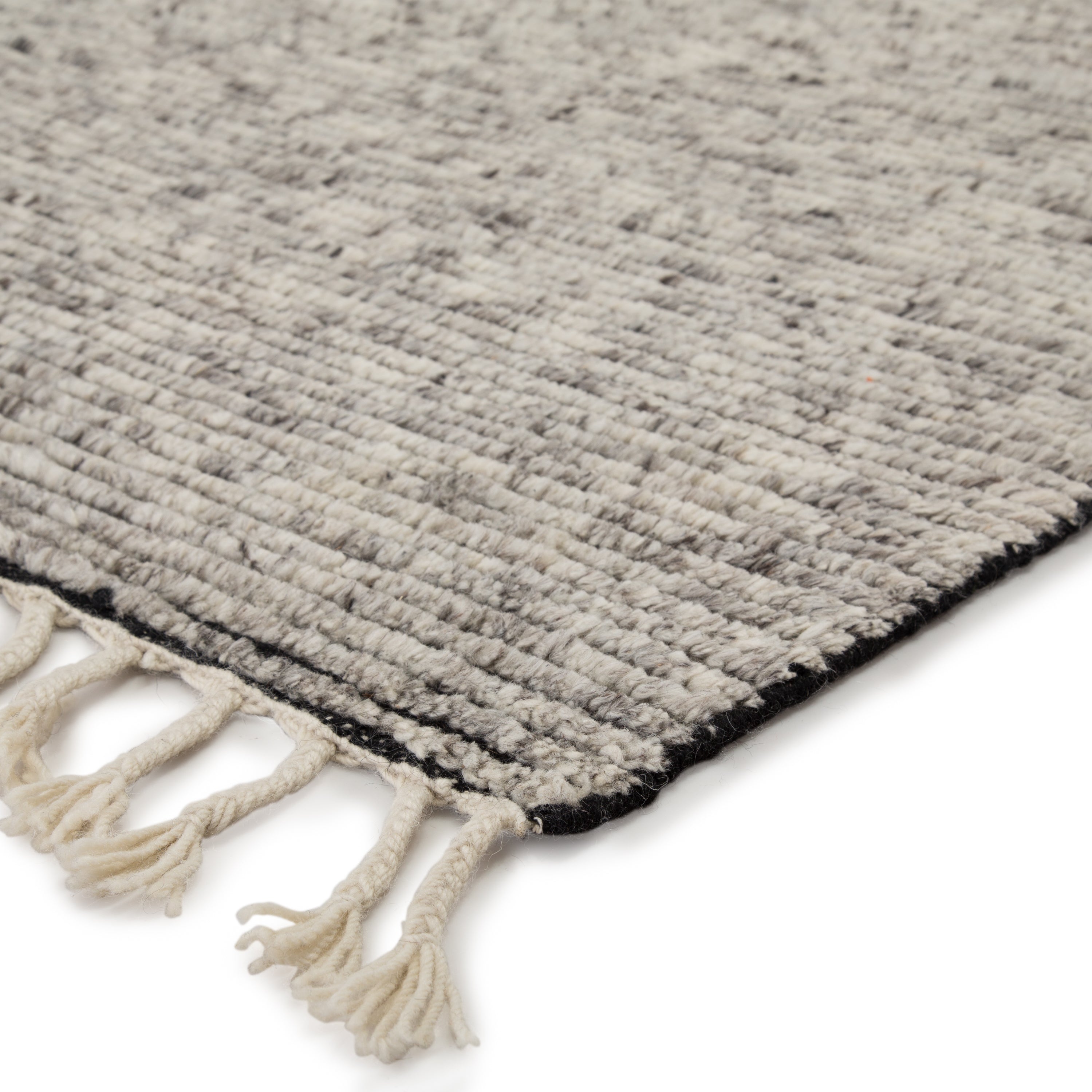 Alpine Hand-Knotted Striped White Gray Area Rug、mySite、gigharbornorthrealestate