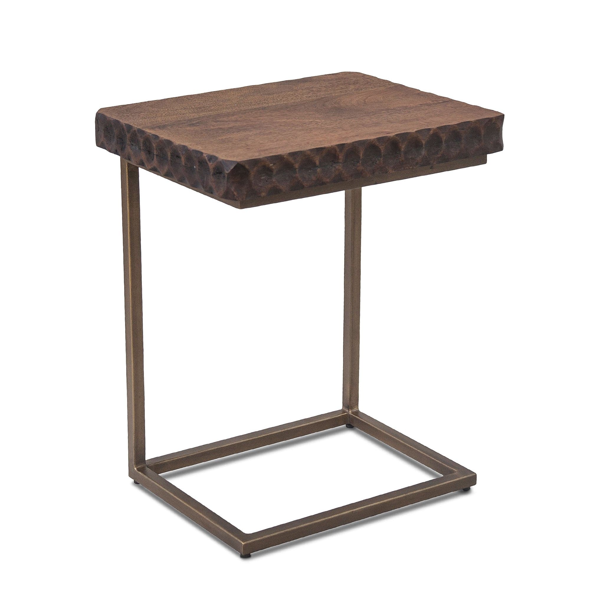 Vallarta 24 Modern Carved Side Table、mySite、neckold