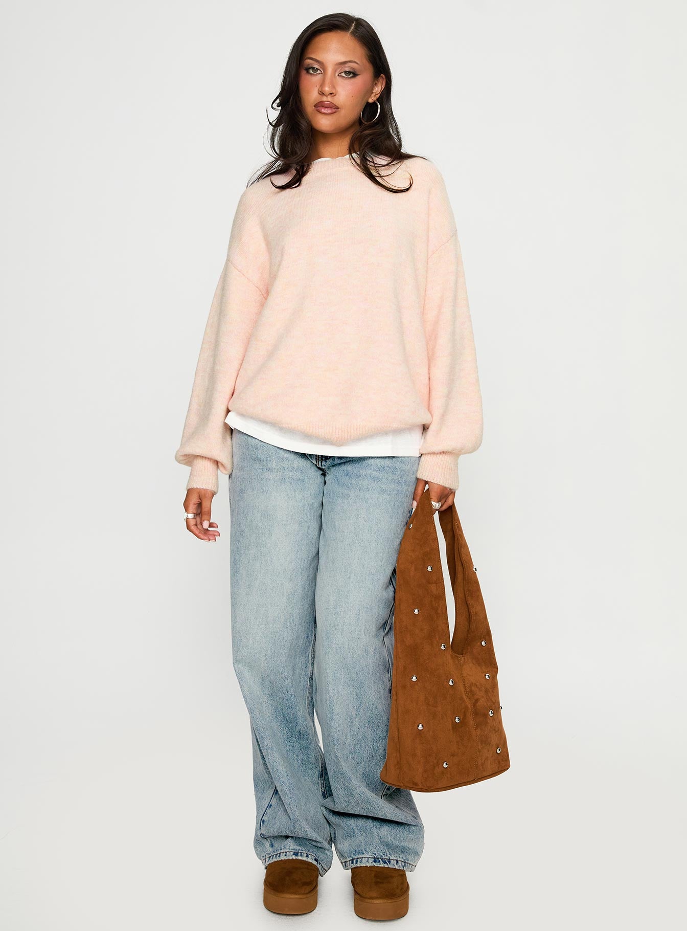 Ryanna Sweater Pink、mySite、solidvoid