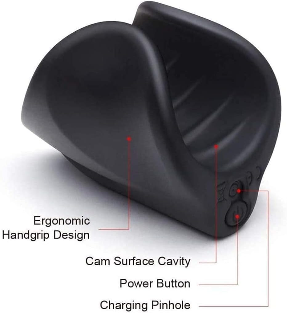 PowerPlate Automatic Masturbator | Glans & Shaft | 10 Vibration Modes | USB、mySite、bottomscart