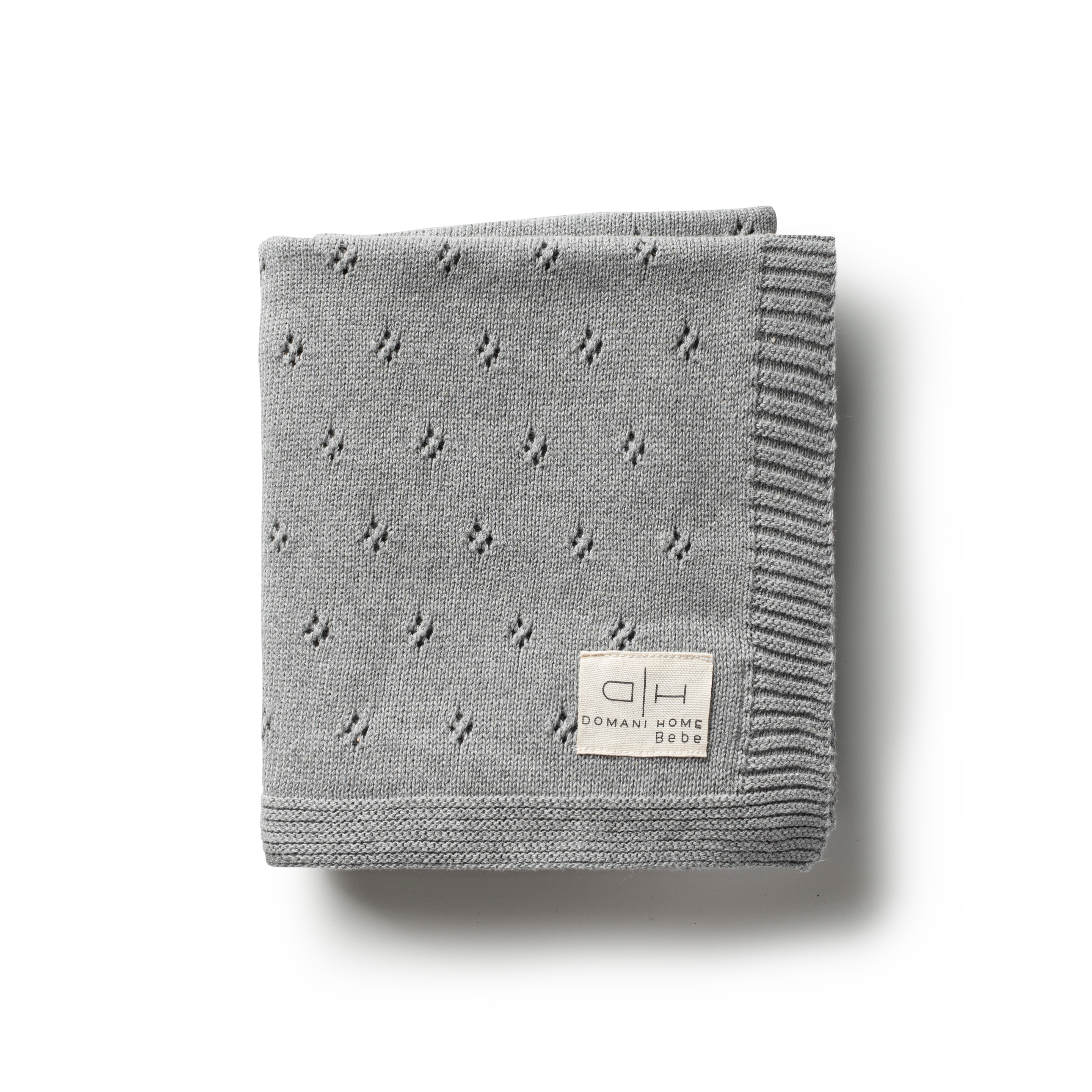  DH Flower Gray Baby Blanket、mySite、elrpsem3k