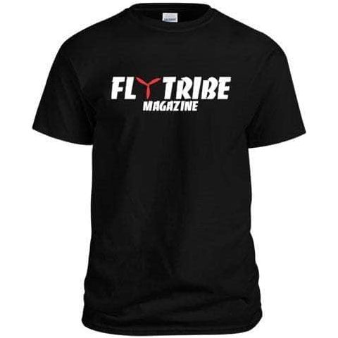  Fly Tribe Magazine FTM Logo T-Shirts - Black - Choose Your Size、mySite、merchandisen