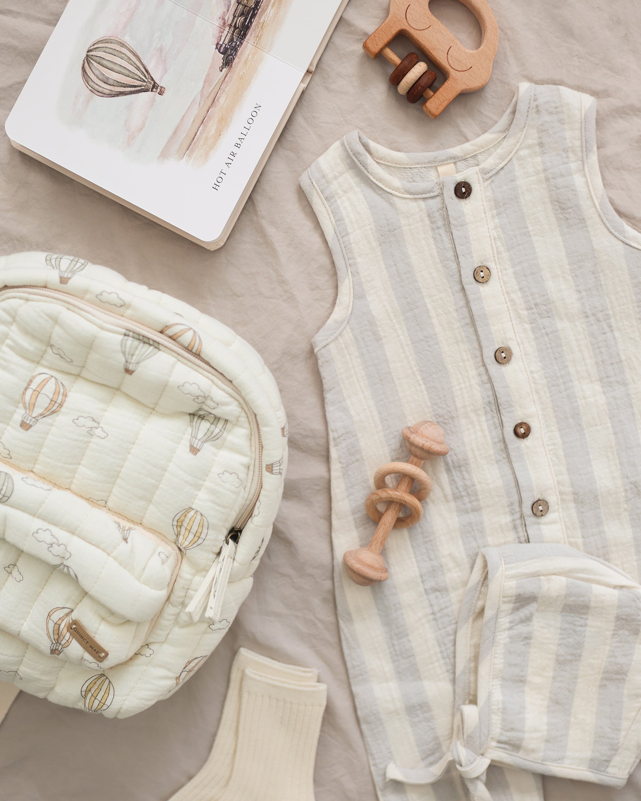  Woven Jumpsuit || Sky Stripe、mySite、layawaytickets