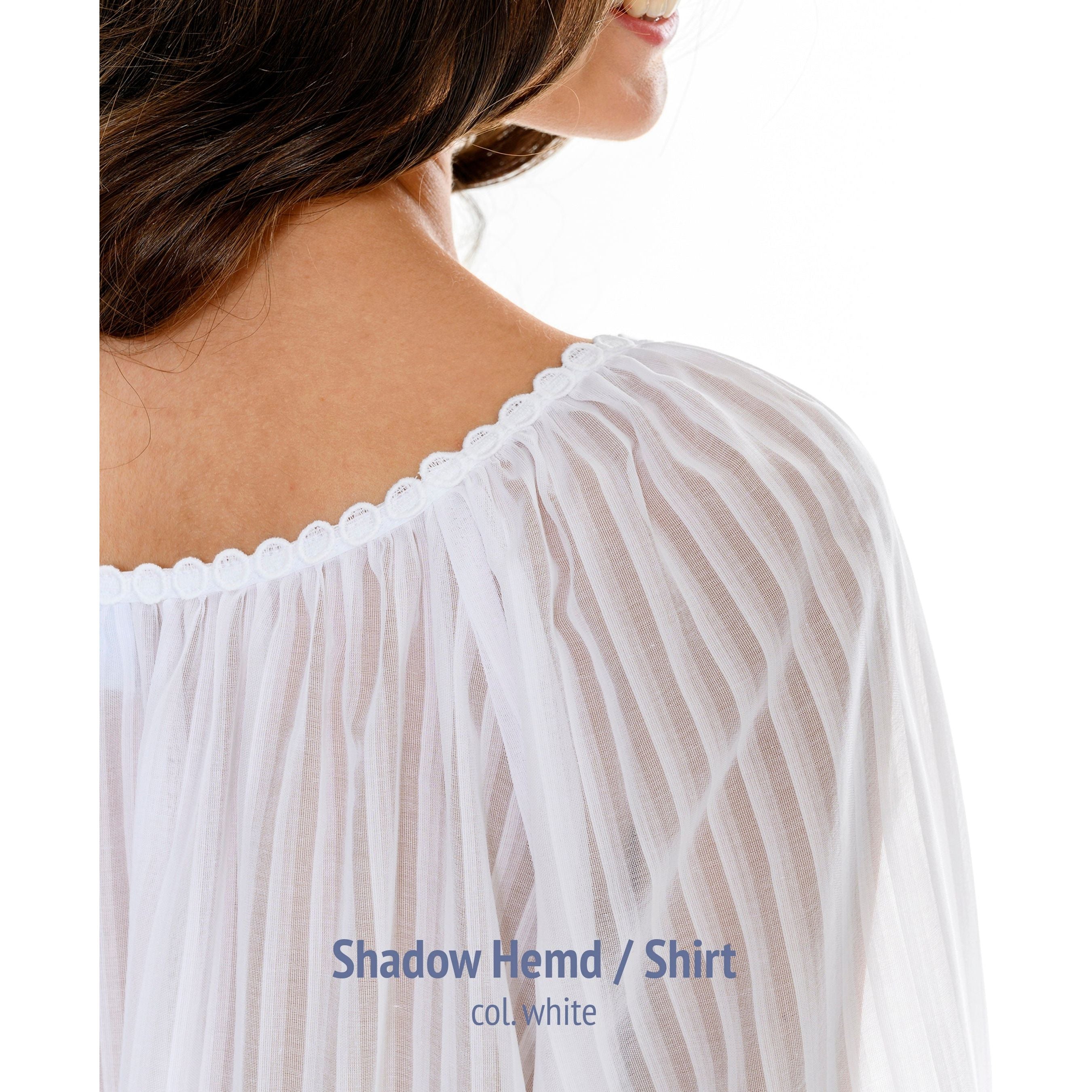  Celestine Shadow Hemd Shirt - White、mySite、justintrudeaud