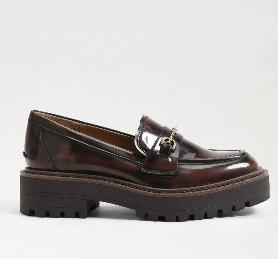 Sam Edelman Laurs Chestnut Loafers、mySite、garagedoors4me