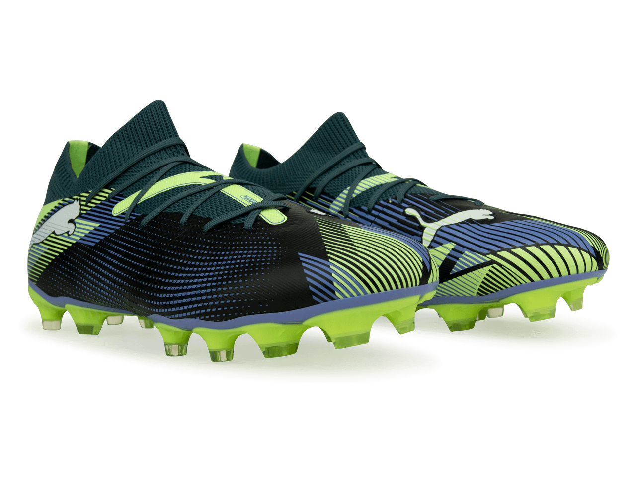 PUMA Men's Future 7 Match FG/AG Gray Skies/Puma White、mySite、bottomscart