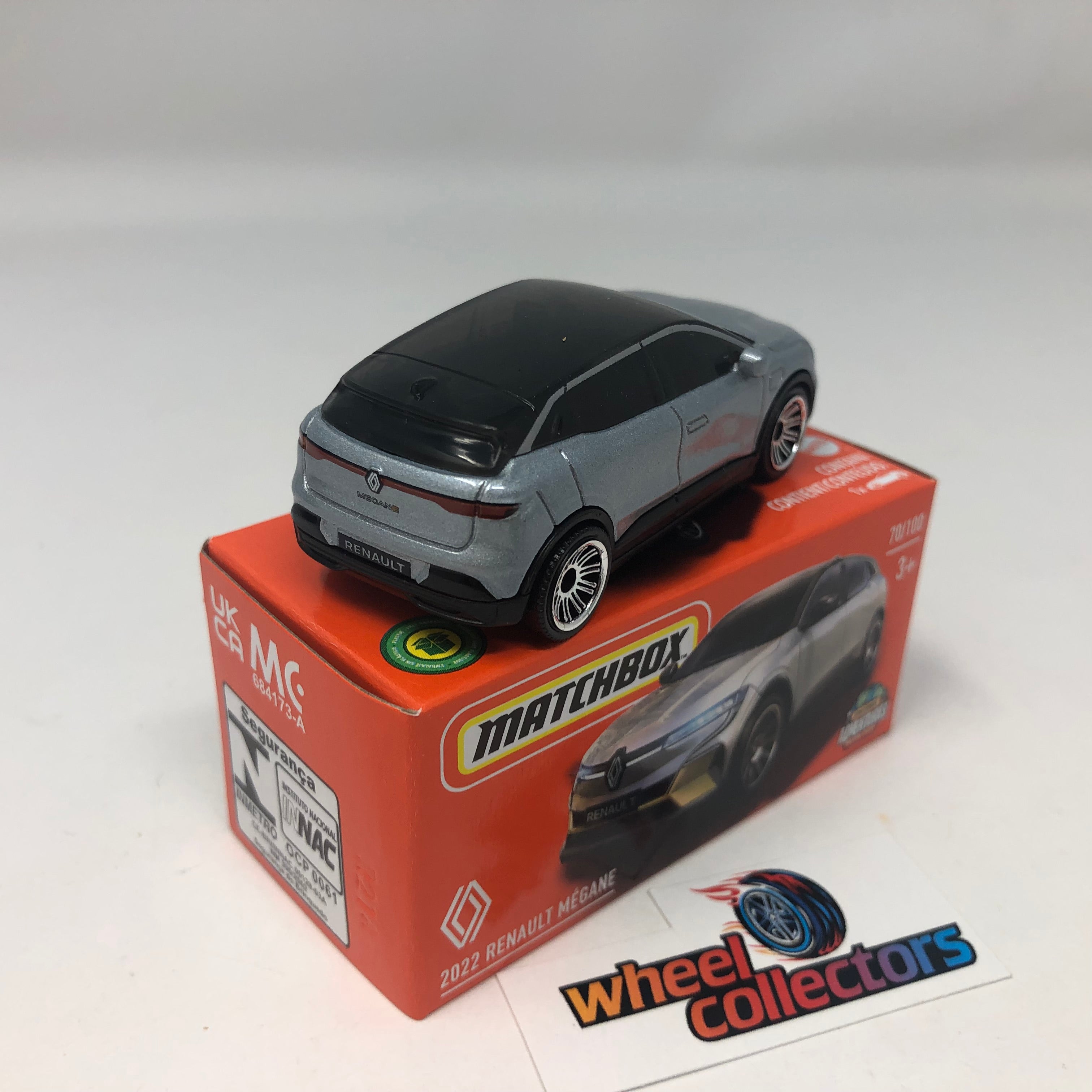 2022 Renault Megane * Silver * 2022 Matchbox POWER GRABS Case E Release、mySite、hgirdovlk