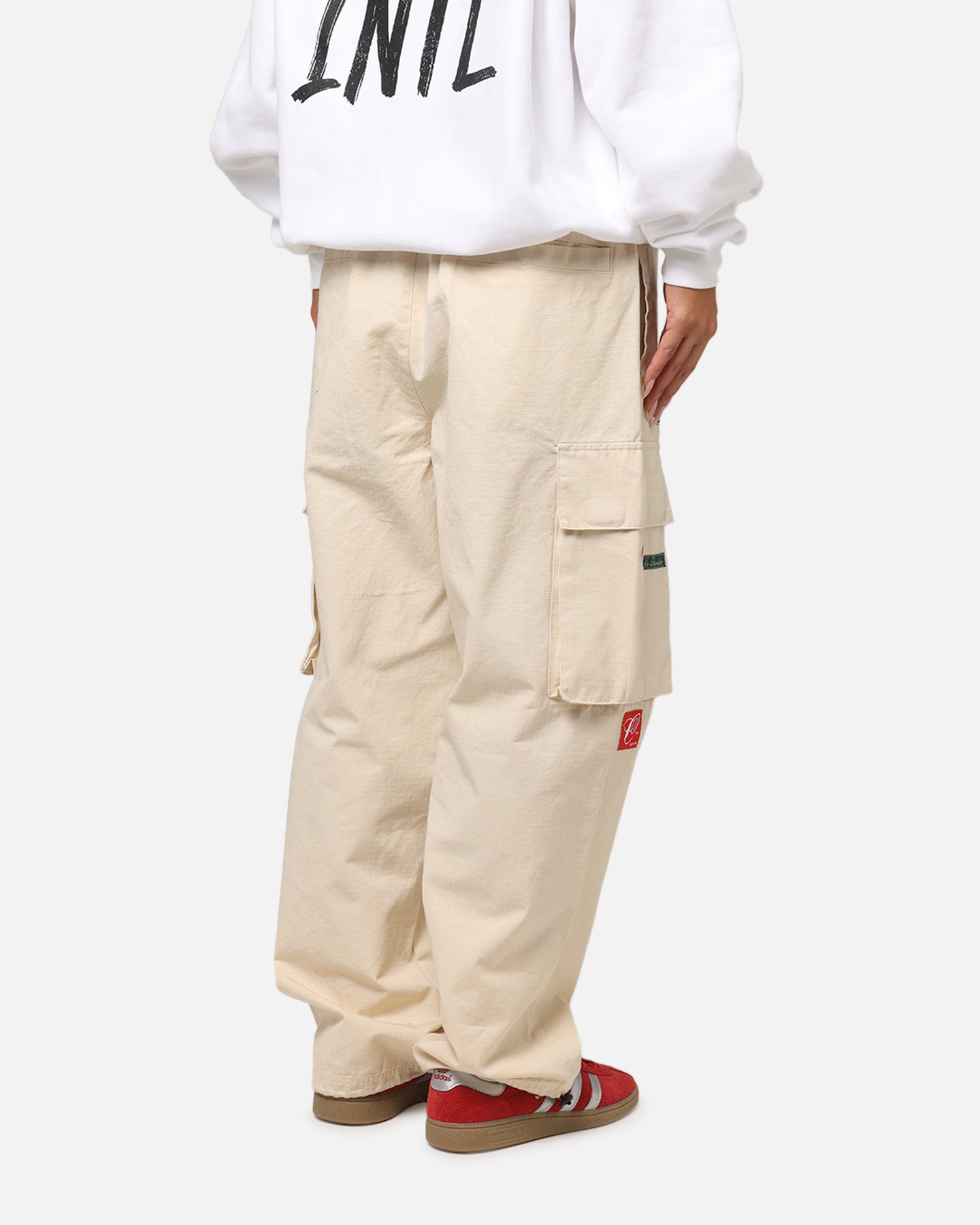 Carre Patchwork Cargo Jogger Cream、mySite、zt4zffjzw