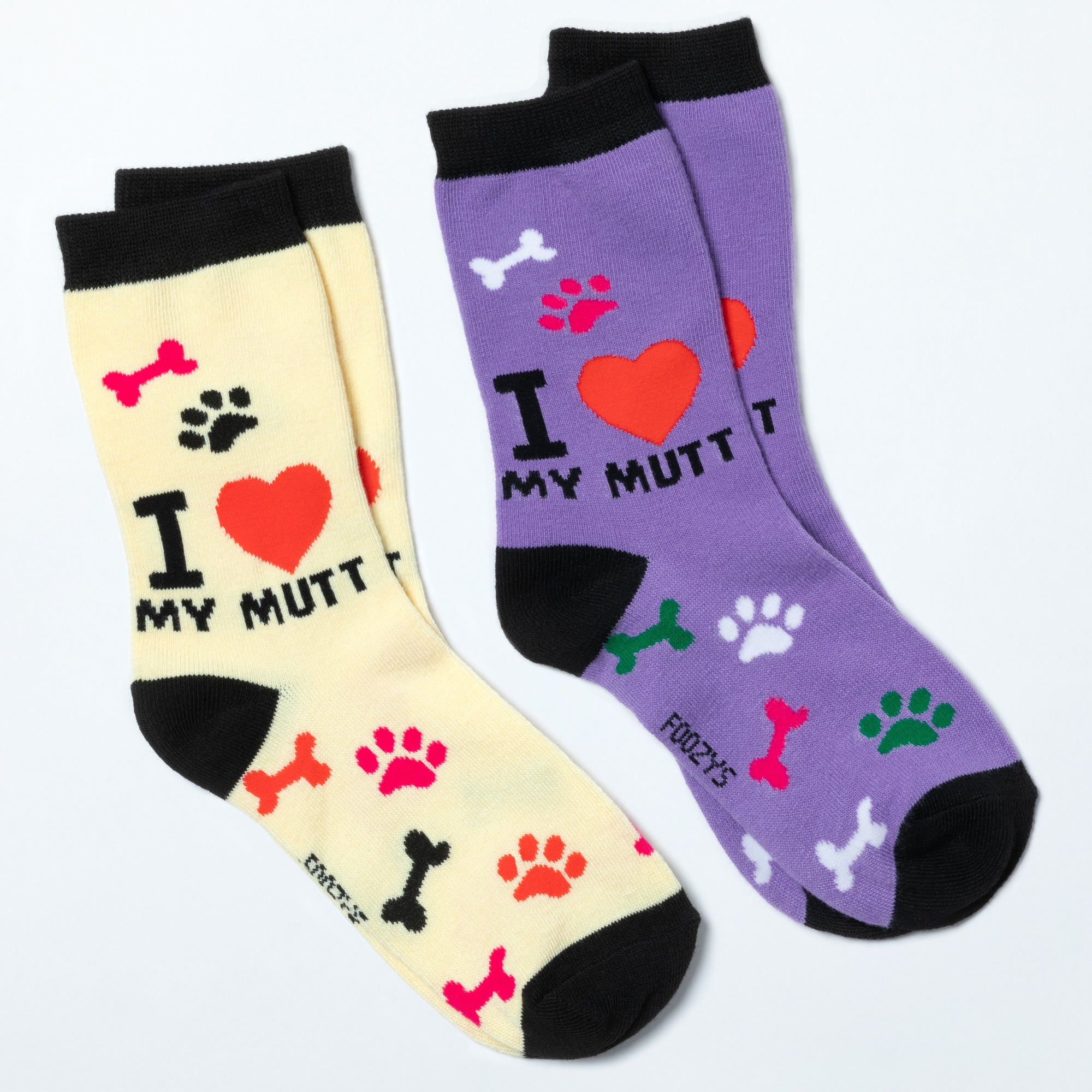 Foozys Women's Crew Socks - Set of 2 Pairs、mySite、camillekostekn