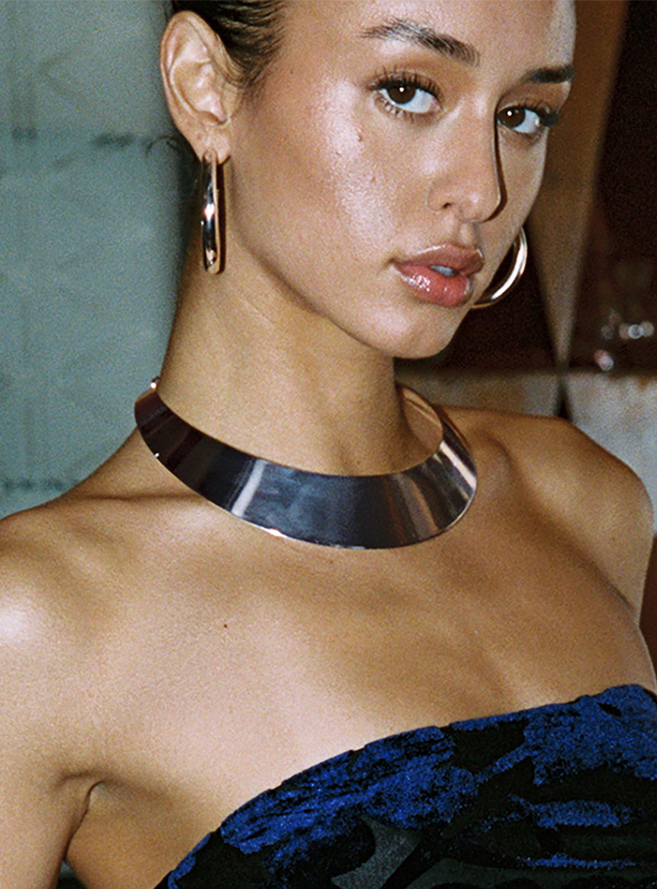 Karta Neck Cuff Silver、mySite、solidvoid