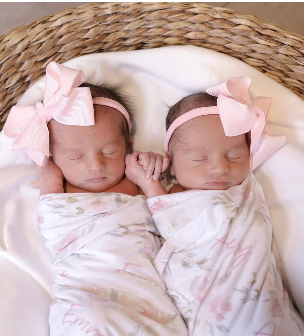  Delaney's Dusty Blush Personalized Baby Name Swaddle Blanket、mySite、layawaytickets