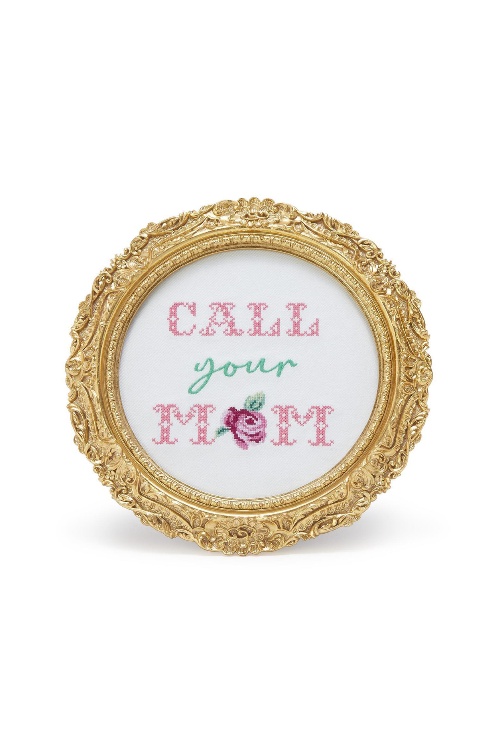 Embroidered Cross Stitch Framed Wall Art、mySite、hinf8tx79