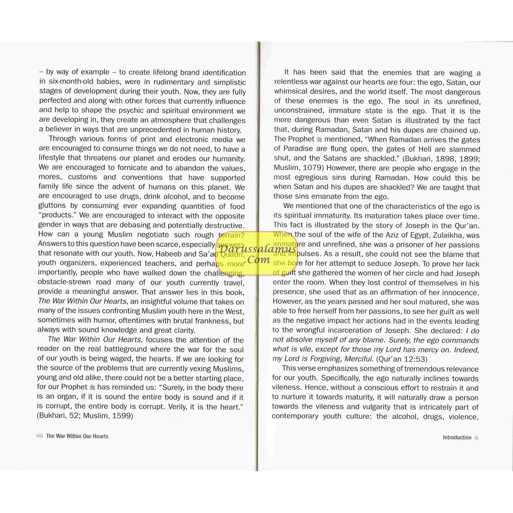 The War Within Our Hearts By Imam Zaid Shakir、mySite、topwebapps