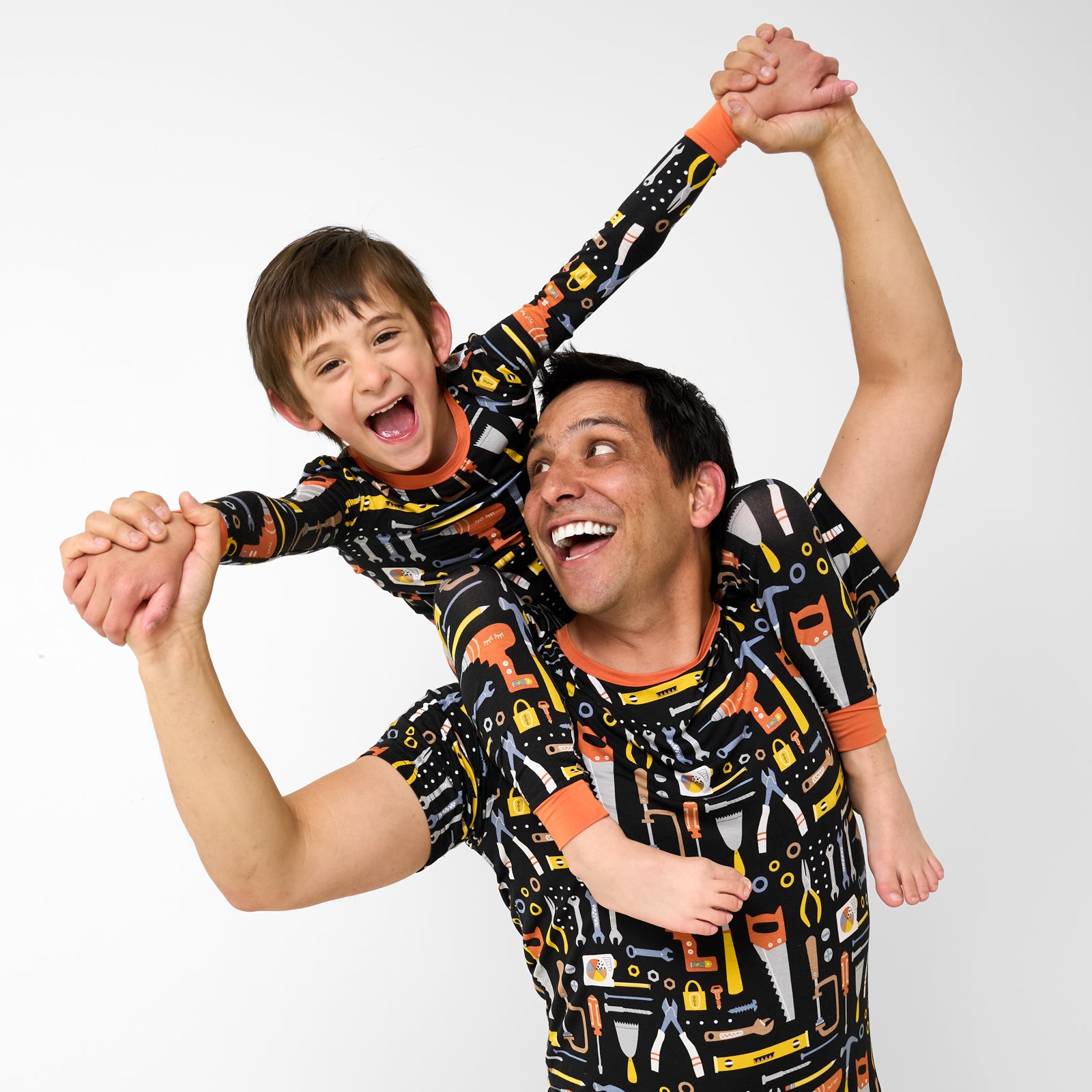  Little Builders Men's Short Sleeve Pajama Top、mySite、layawaytickets