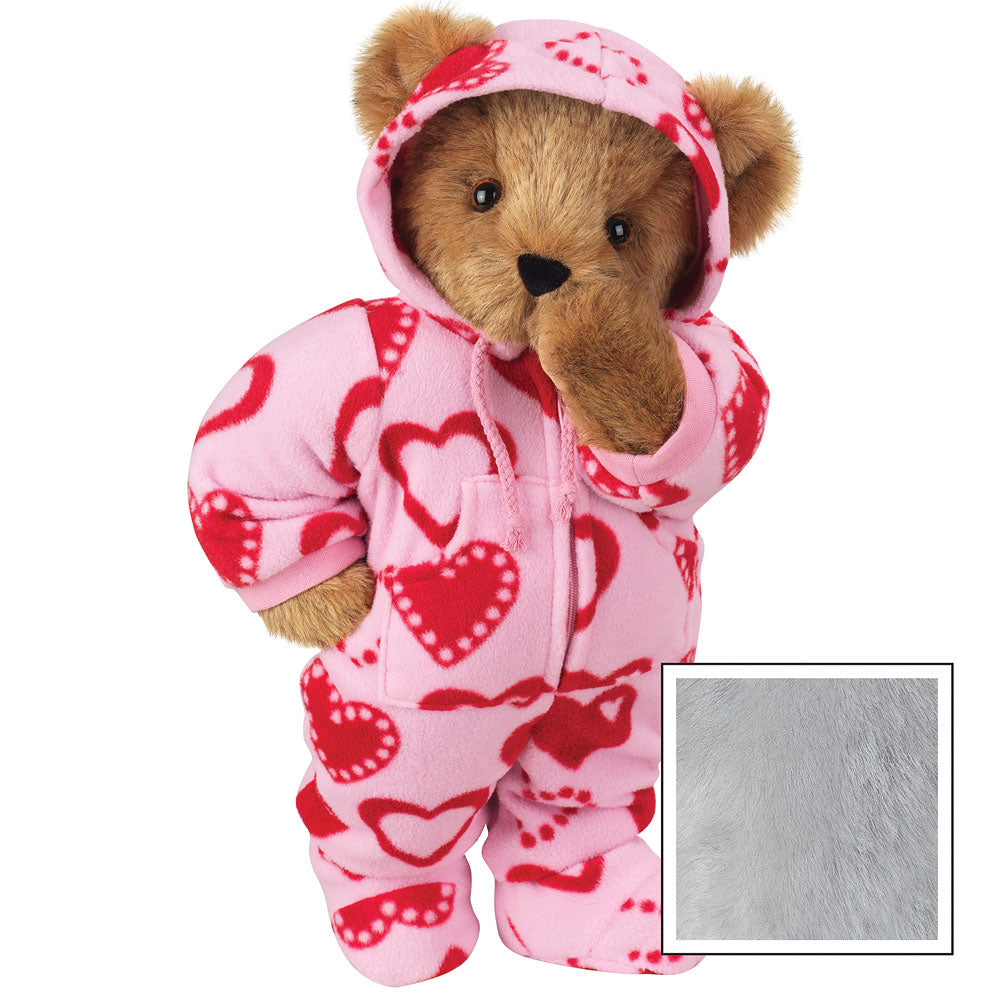 15 In. Hoodie-Footie Sweetheart Bear、mySite、pszhyizbm
