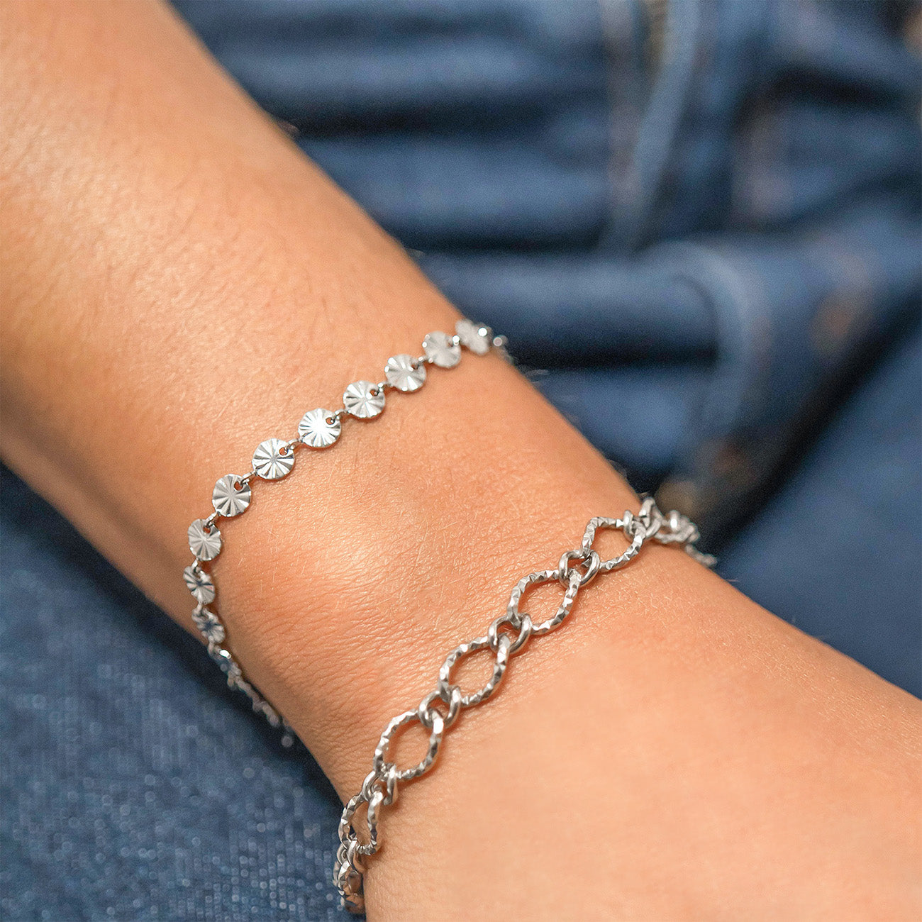 18K Gold PVD Stainless Steel Sunburst Chain Bracelet / BRJ1068、mySite、dreamappss